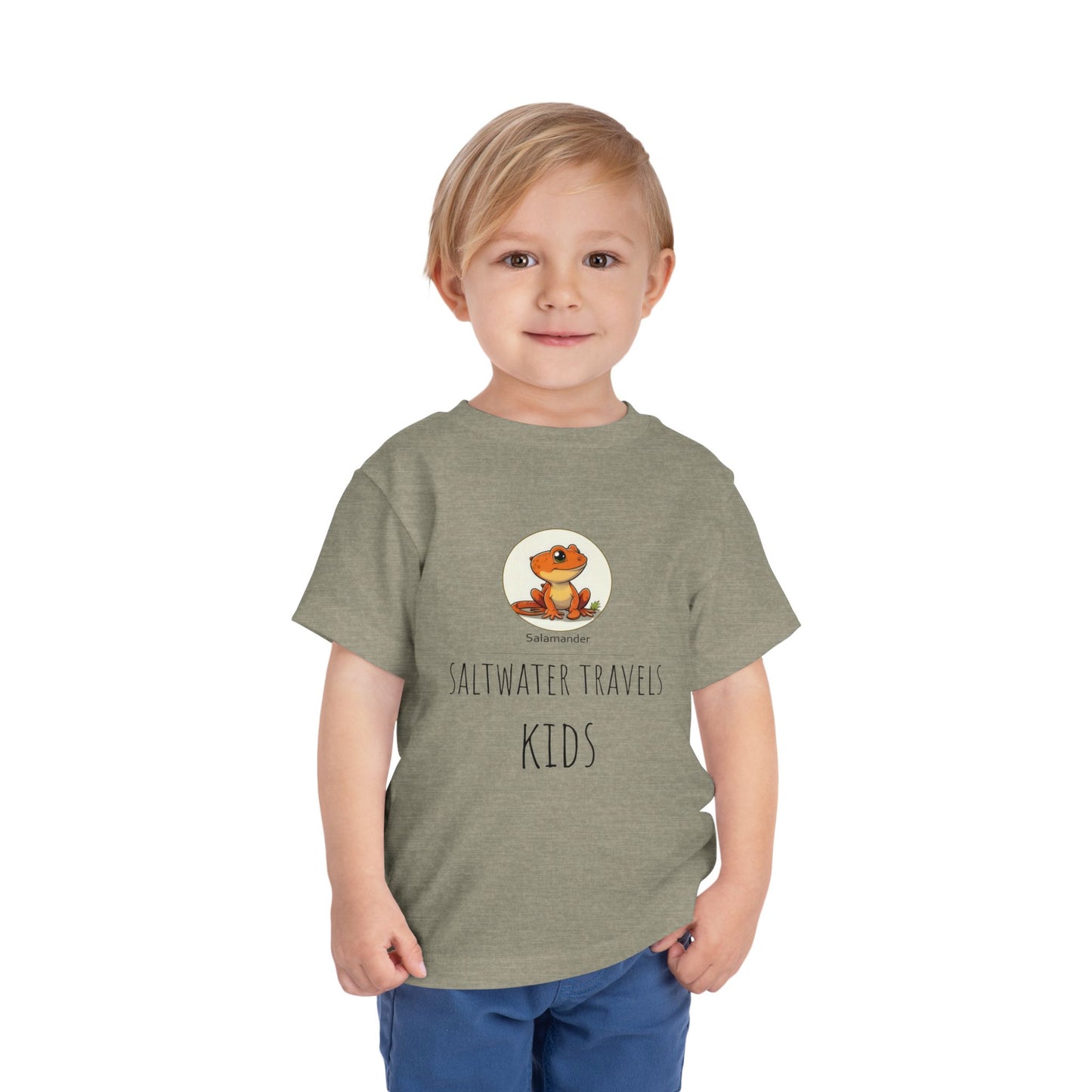 "Saltwater Travels" Toddler Short Sleeve Tee