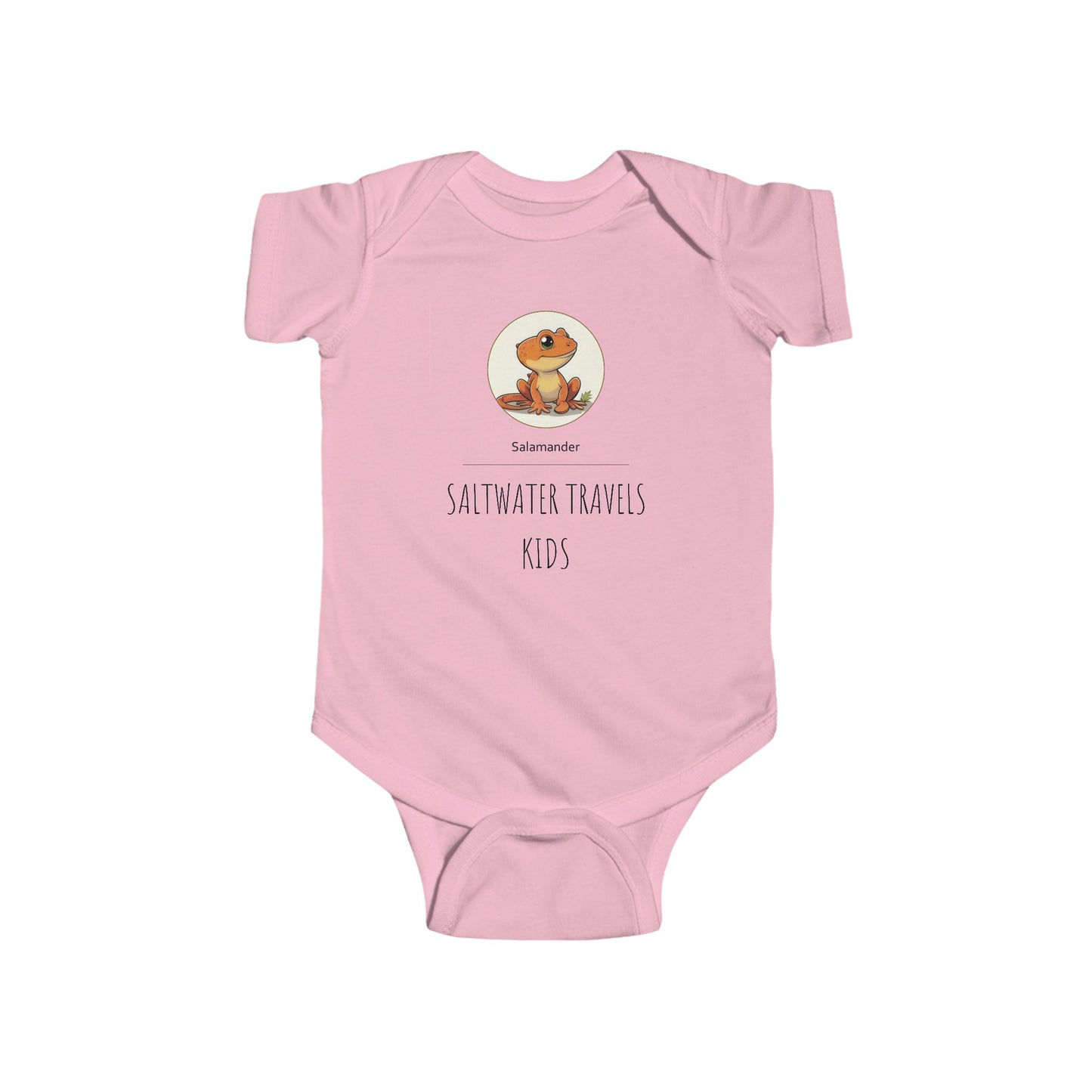 "Saltwater Travels" Infant Fine Jersey Bodysuit
