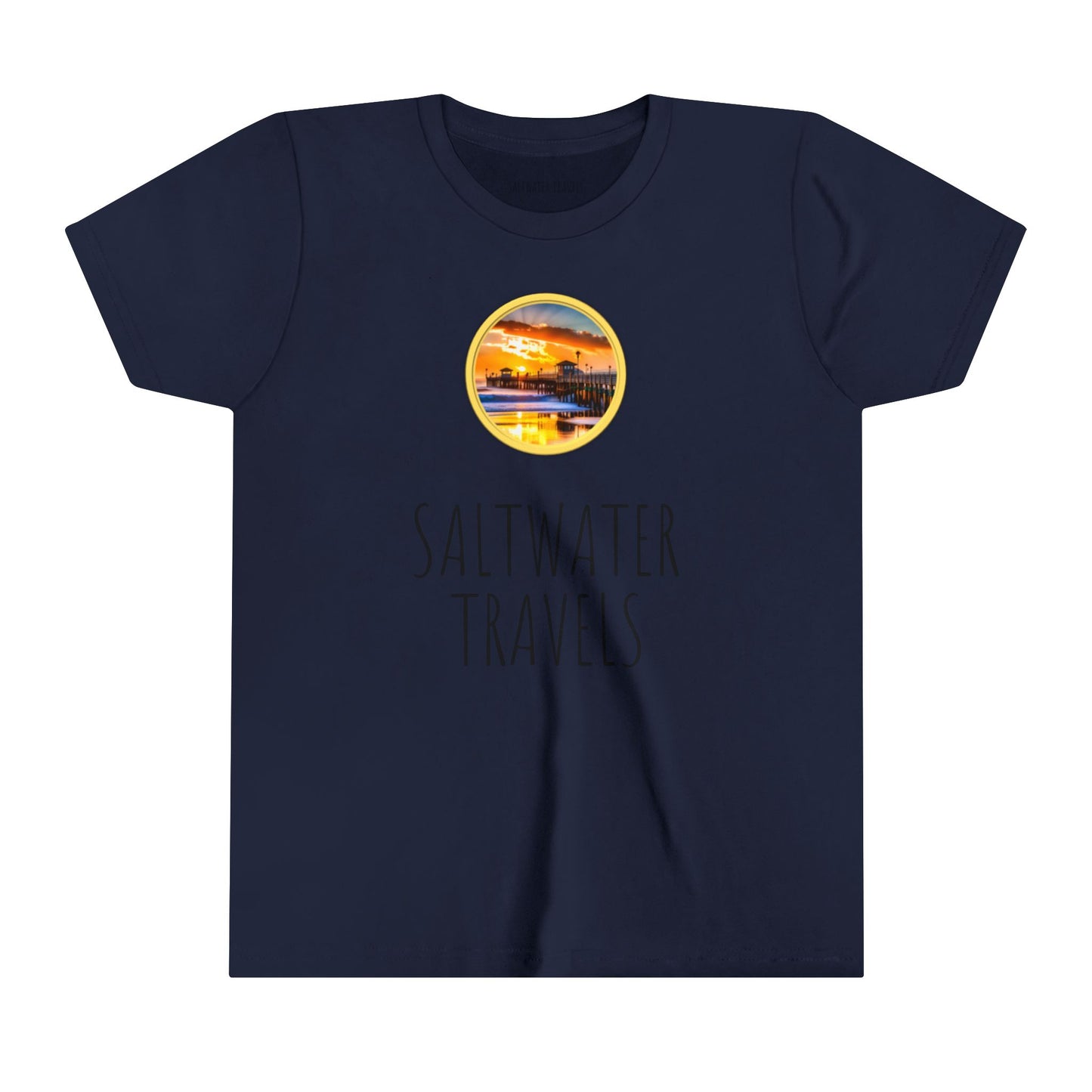 "Saltwater Travels" Youth Short Sleeve Tee