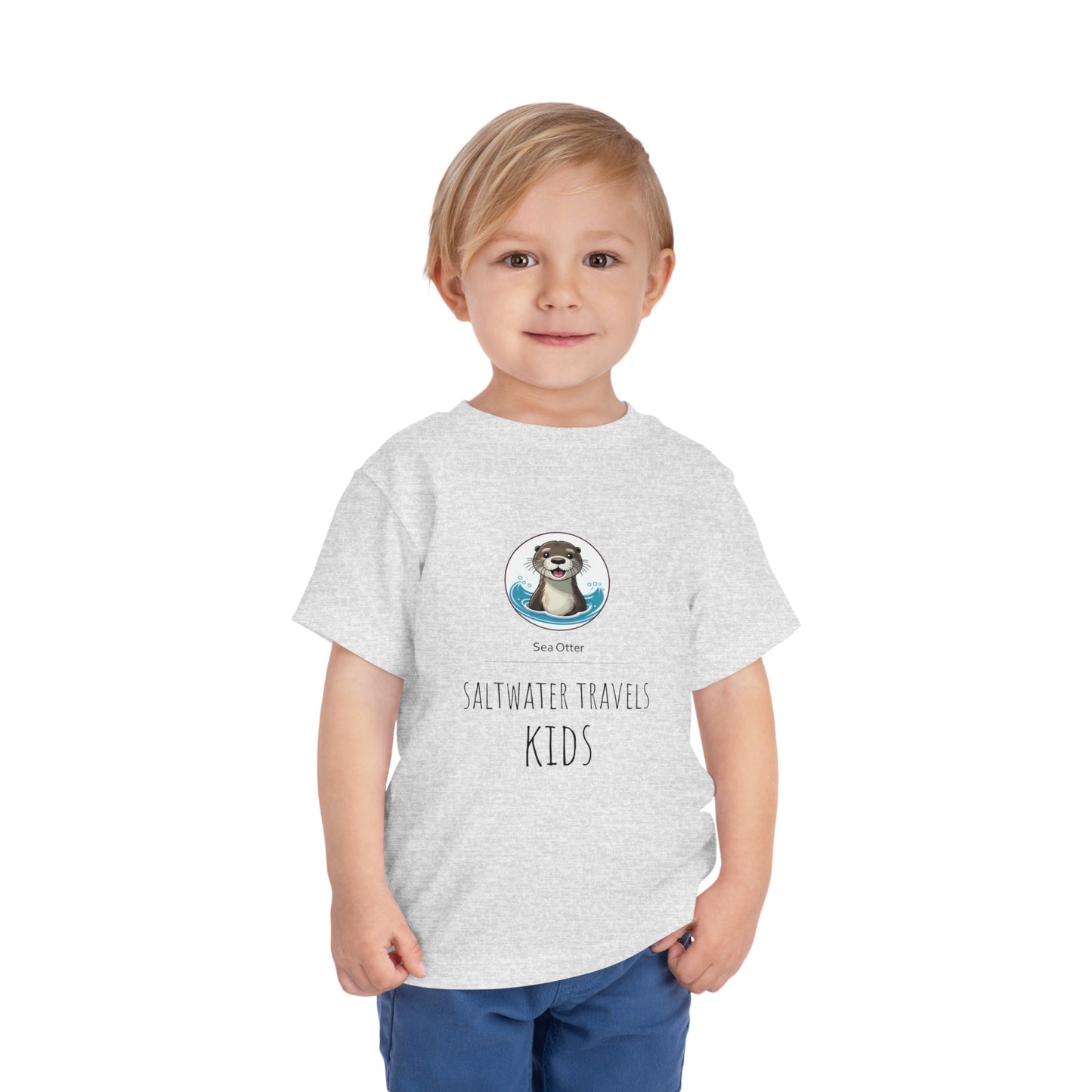 "Saltwater Travels" Toddler Short Sleeve Tee