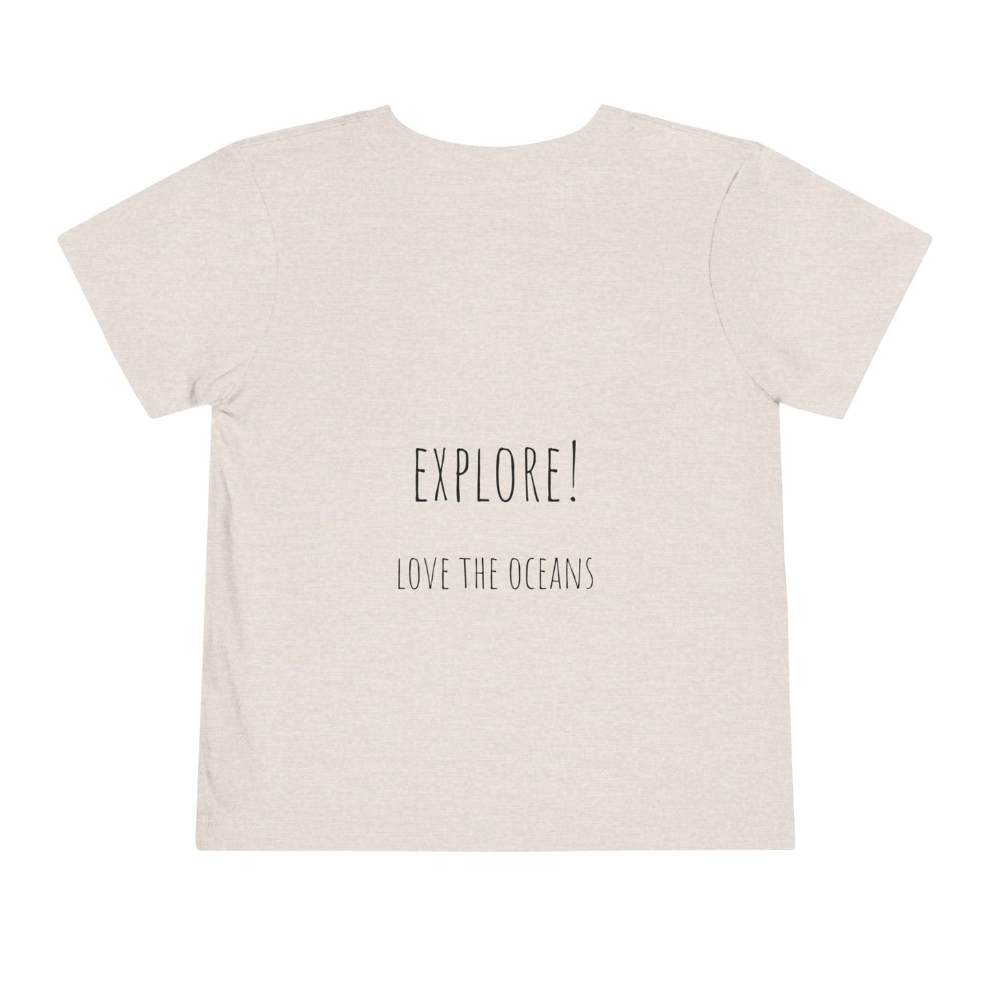 "Saltwater Travels" Toddler Short Sleeve Tee