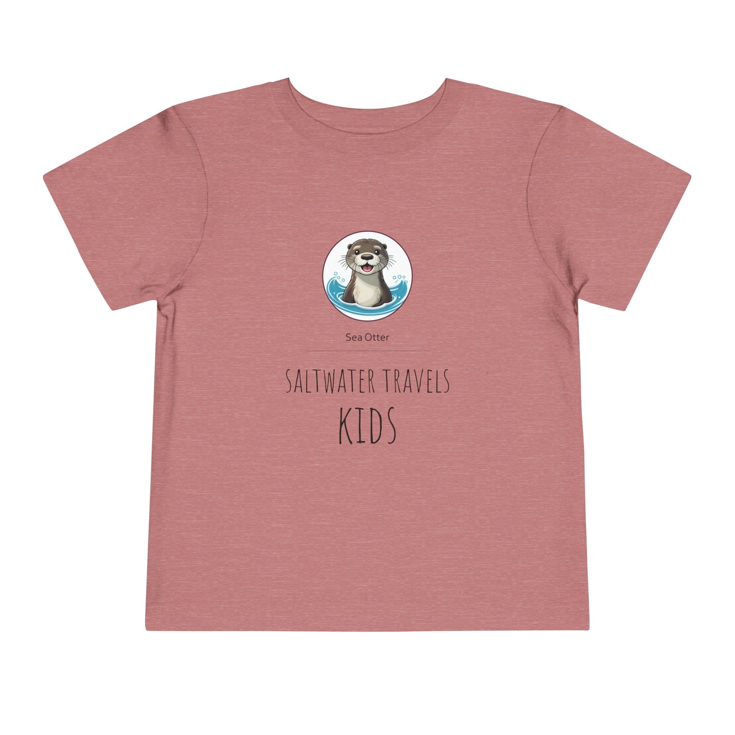 "Saltwater Travels" Toddler Short Sleeve Tee