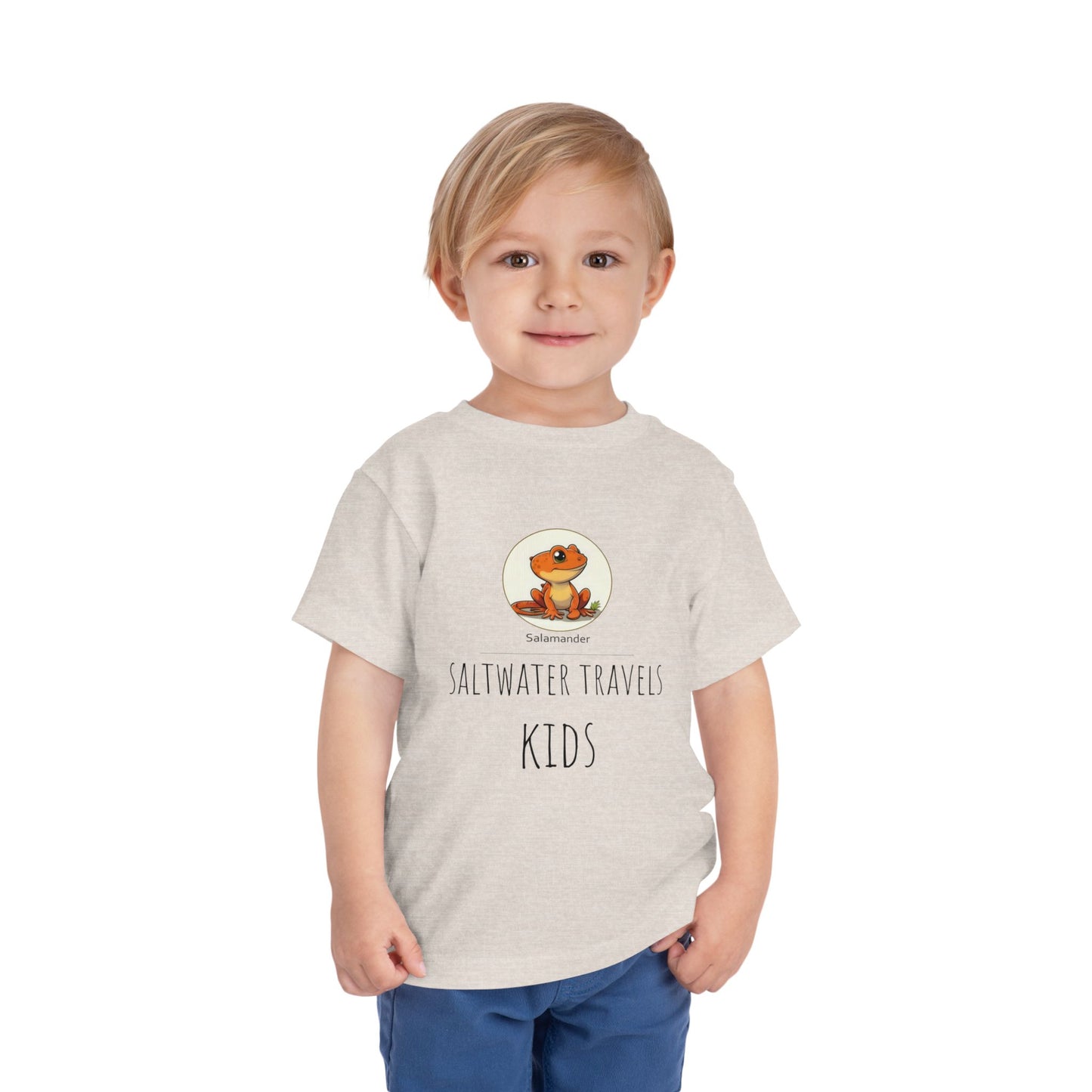 "Saltwater Travels" Toddler Short Sleeve Tee