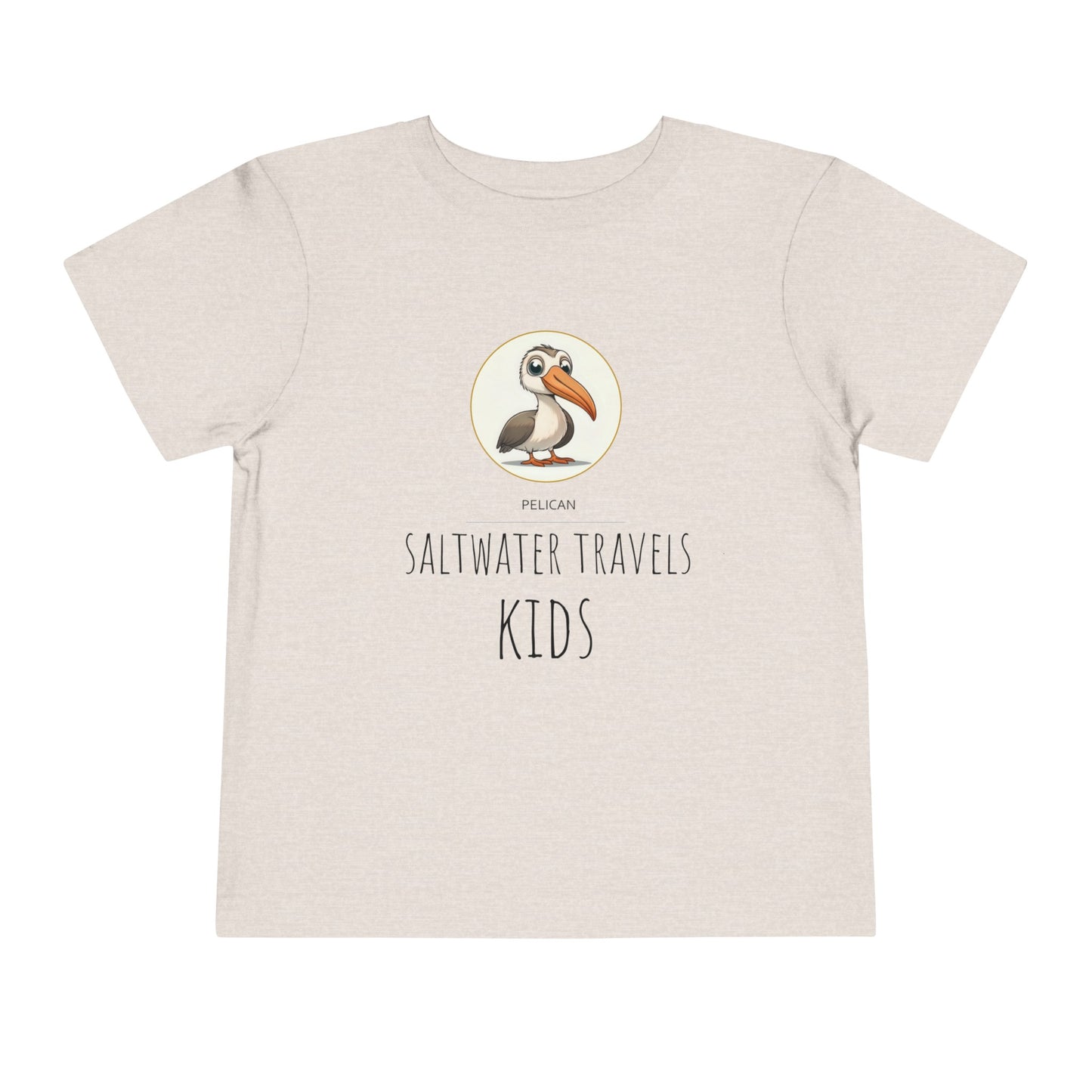 "Saltwater Travels" Toddler Short Sleeve Tee