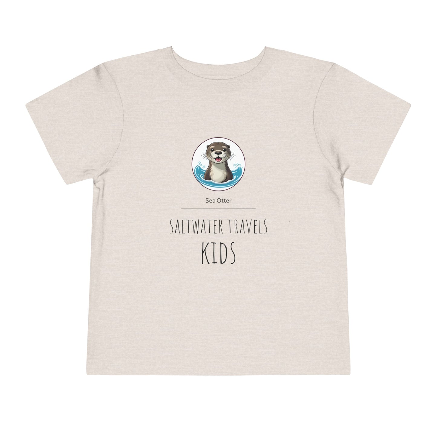 "Saltwater Travels" Toddler Short Sleeve Tee