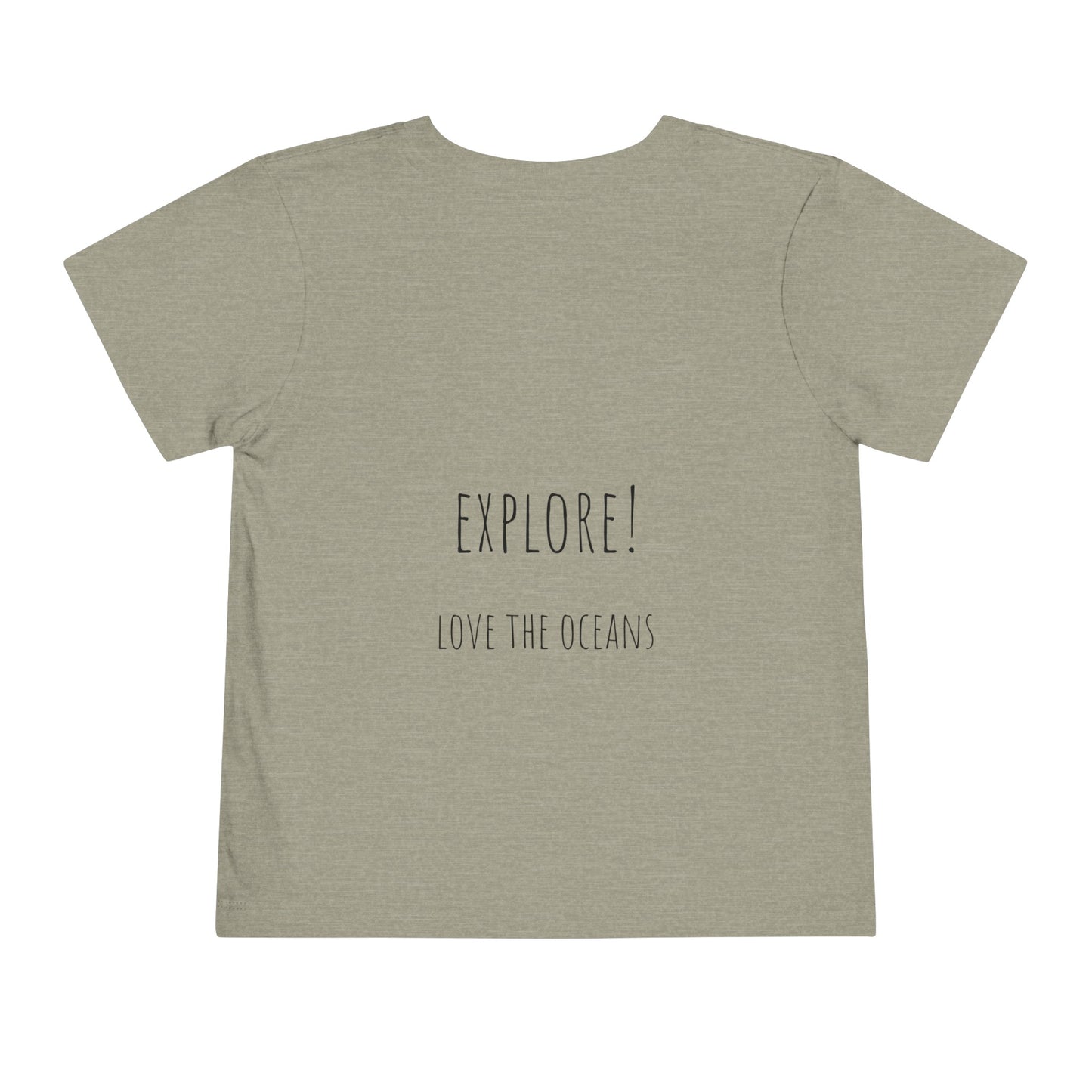 "Saltwater Travels" Toddler Short Sleeve Tee