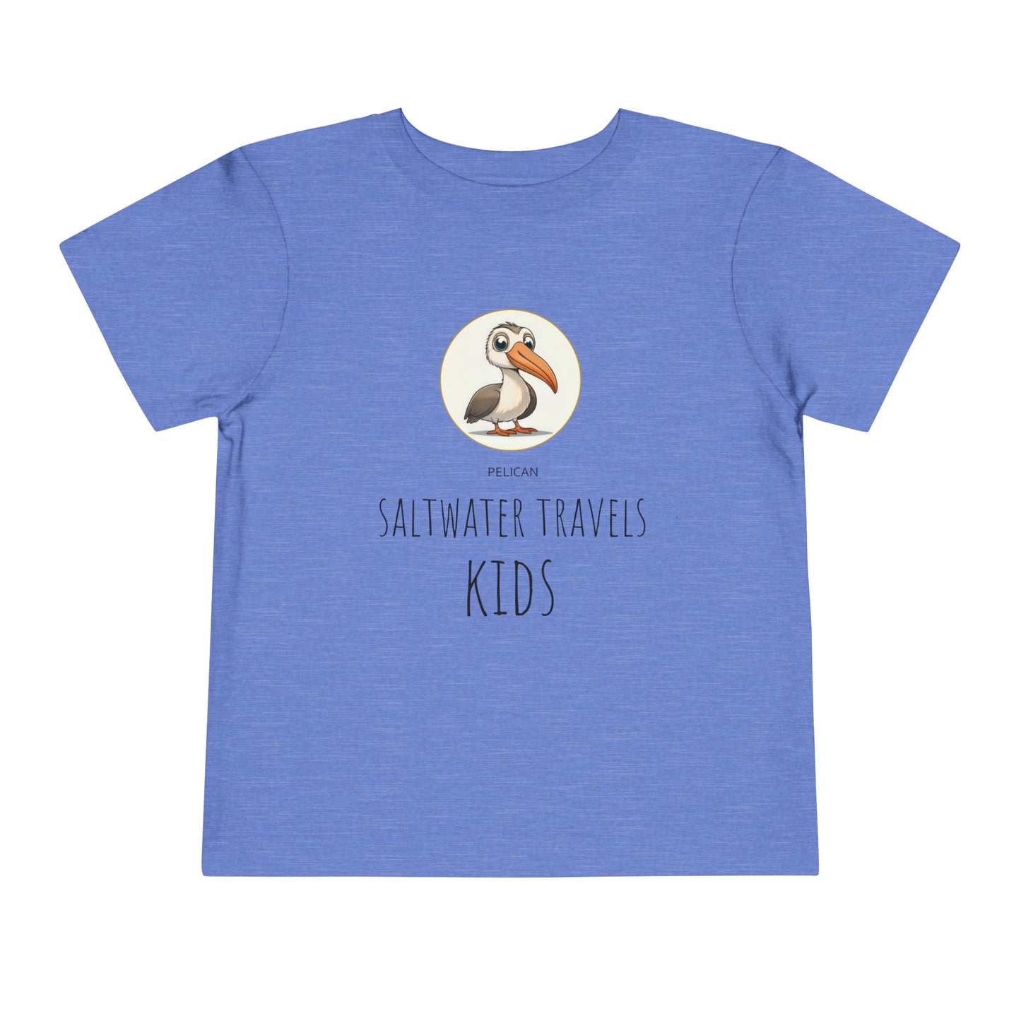 "Saltwater Travels" Toddler Short Sleeve Tee