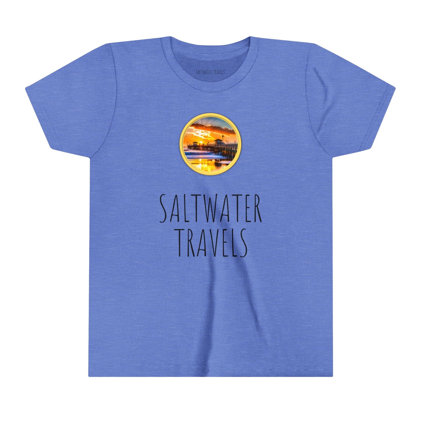 "Saltwater Travels" Youth Short Sleeve Tee