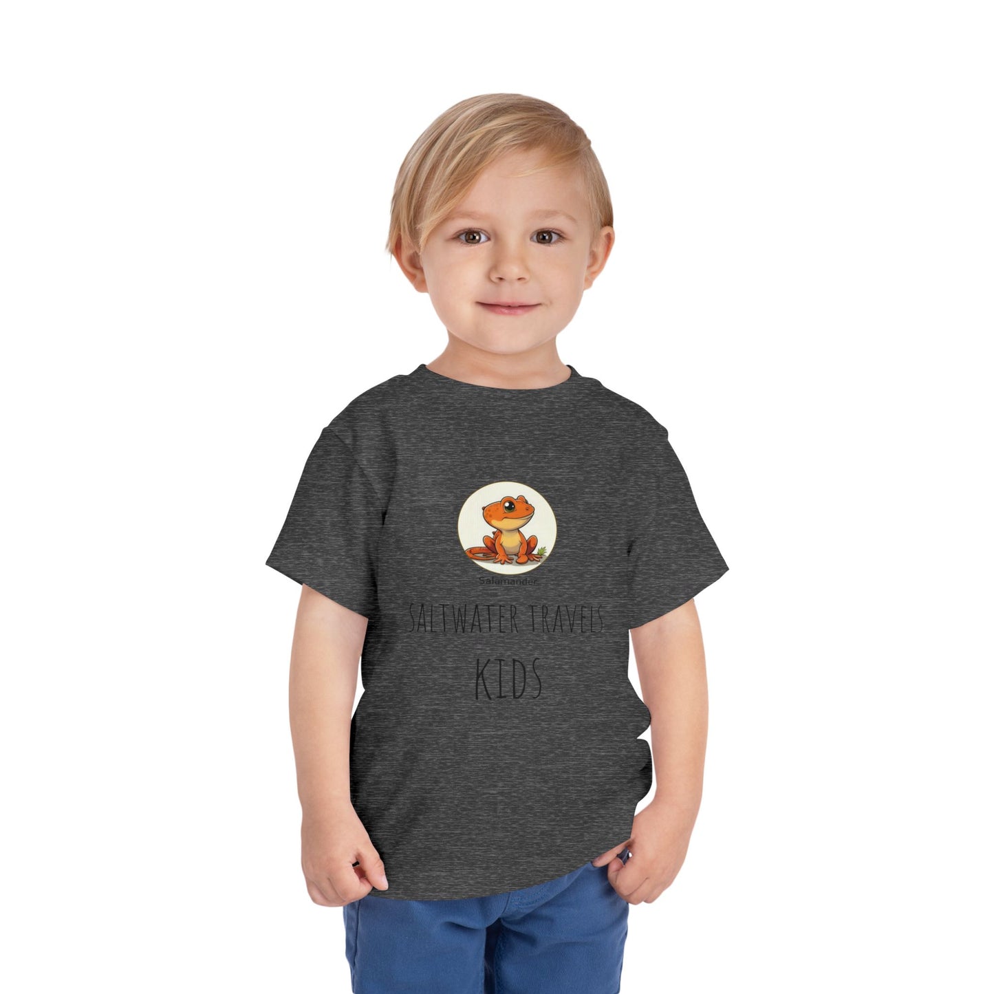 "Saltwater Travels" Toddler Short Sleeve Tee