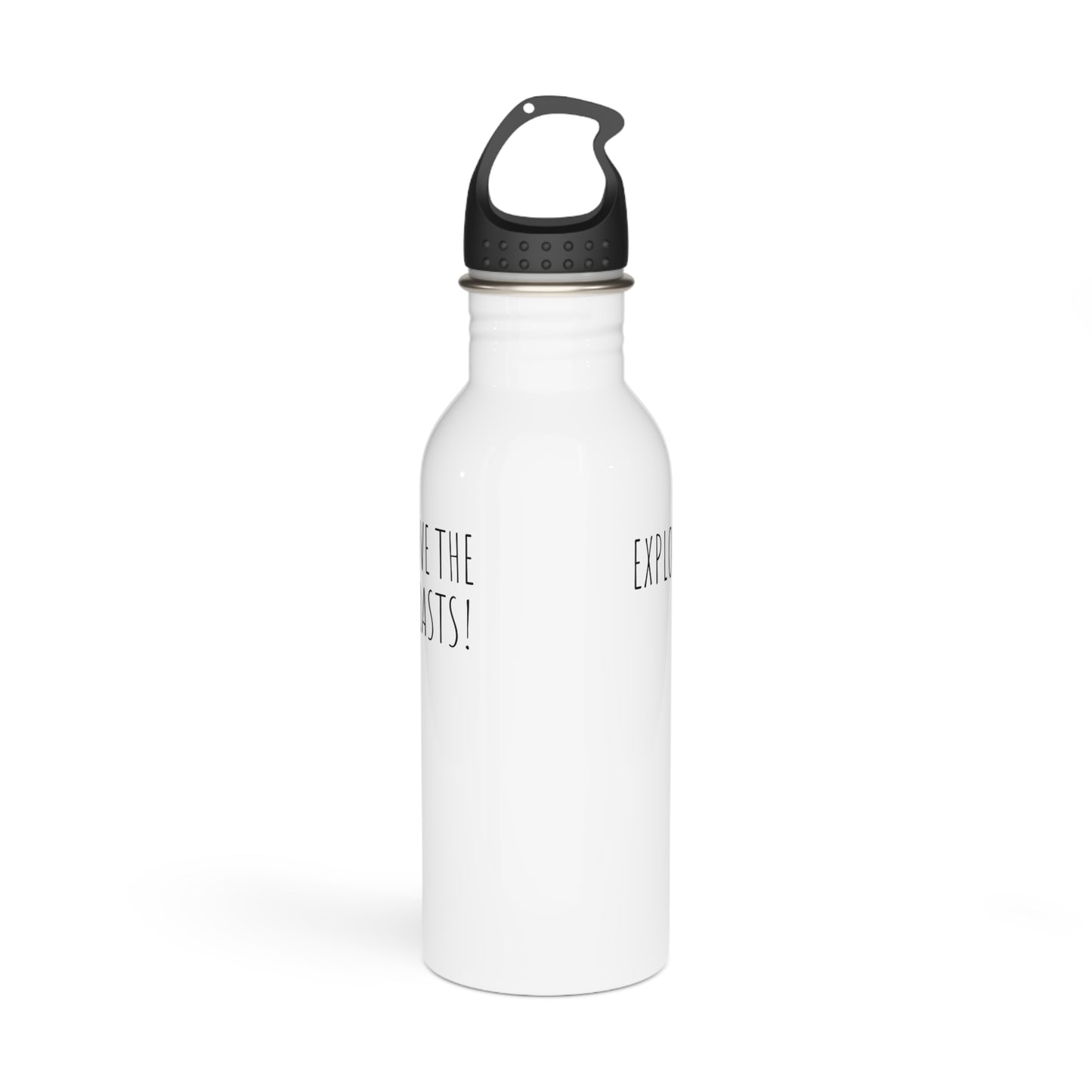 "Saltwater Travels" Iguana Stainless Steel Water Bottle - 20 oz