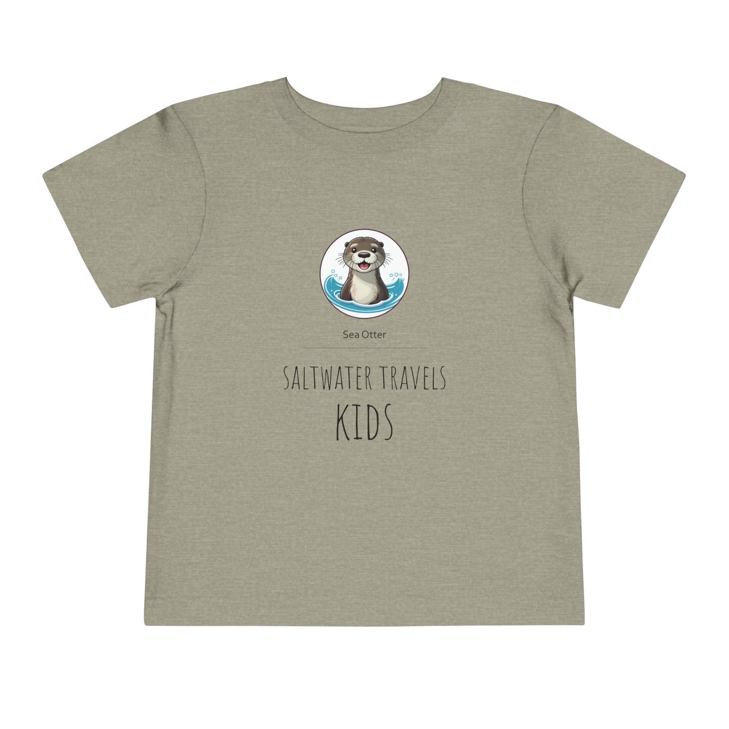 "Saltwater Travels" Toddler Short Sleeve Tee