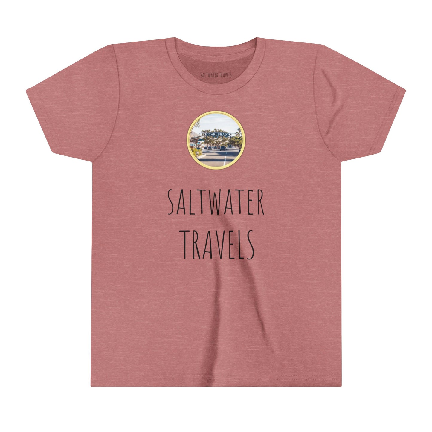 "Saltwater Travels" Youth Short Sleeve Tee