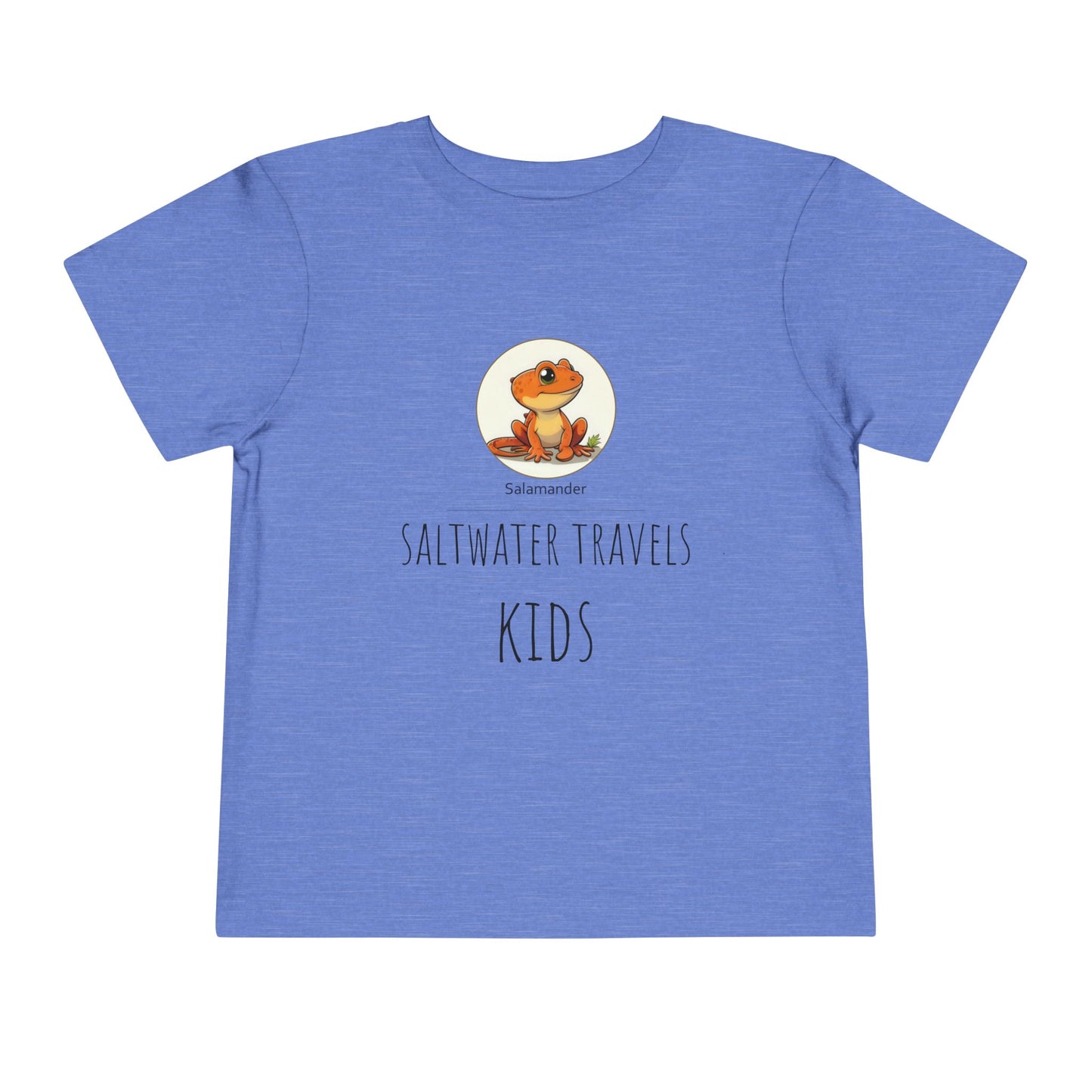 "Saltwater Travels" Toddler Short Sleeve Tee