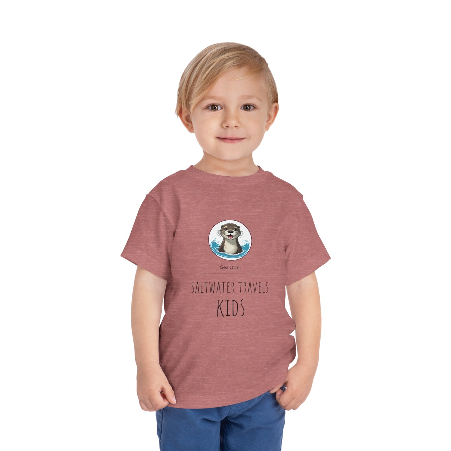 "Saltwater Travels" Toddler Short Sleeve Tee