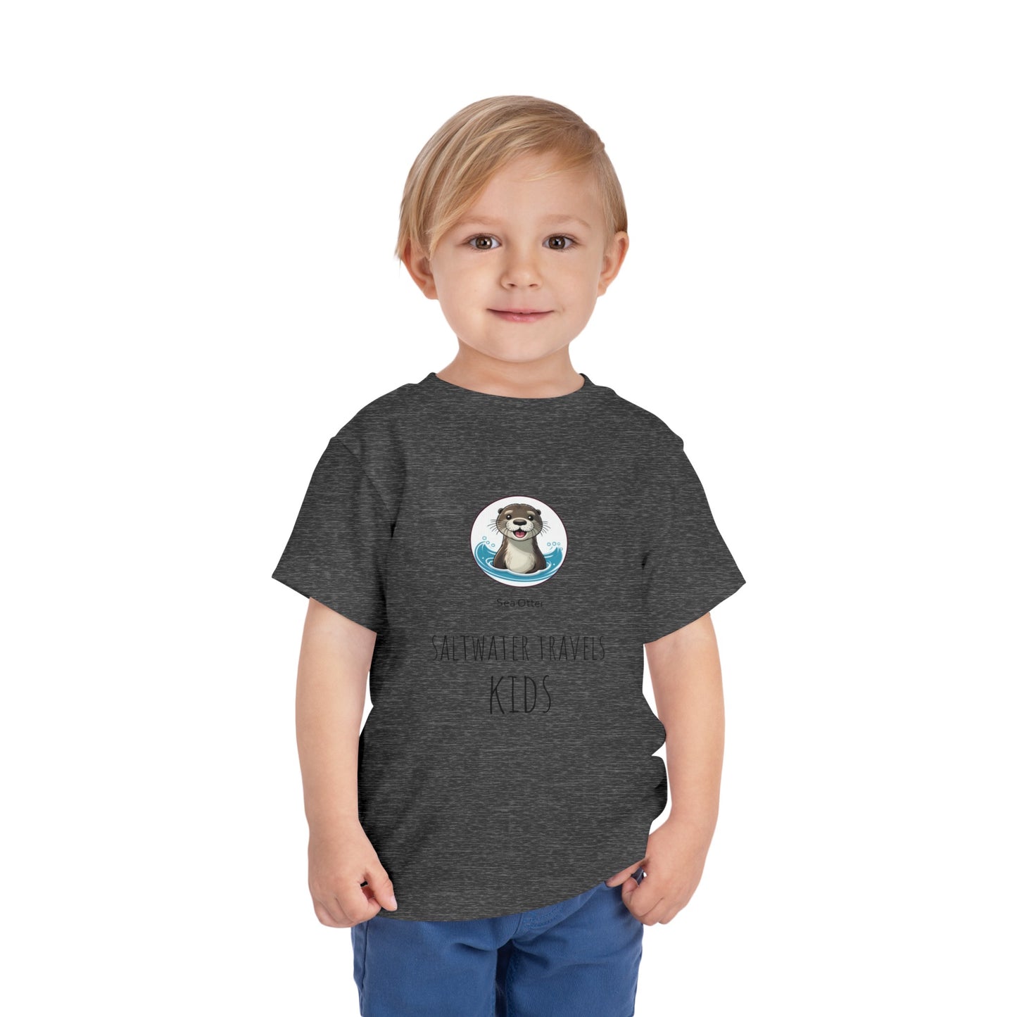 "Saltwater Travels" Toddler Short Sleeve Tee