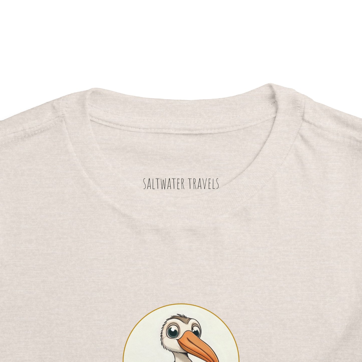 "Saltwater Travels" Toddler Short Sleeve Tee