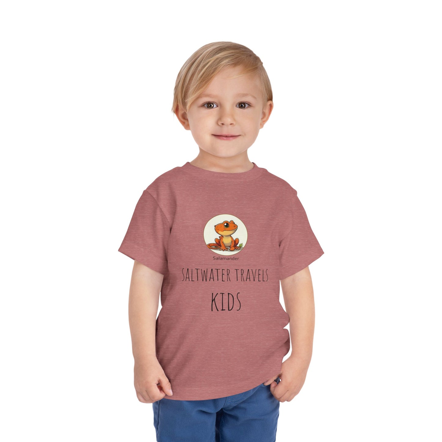 "Saltwater Travels" Toddler Short Sleeve Tee