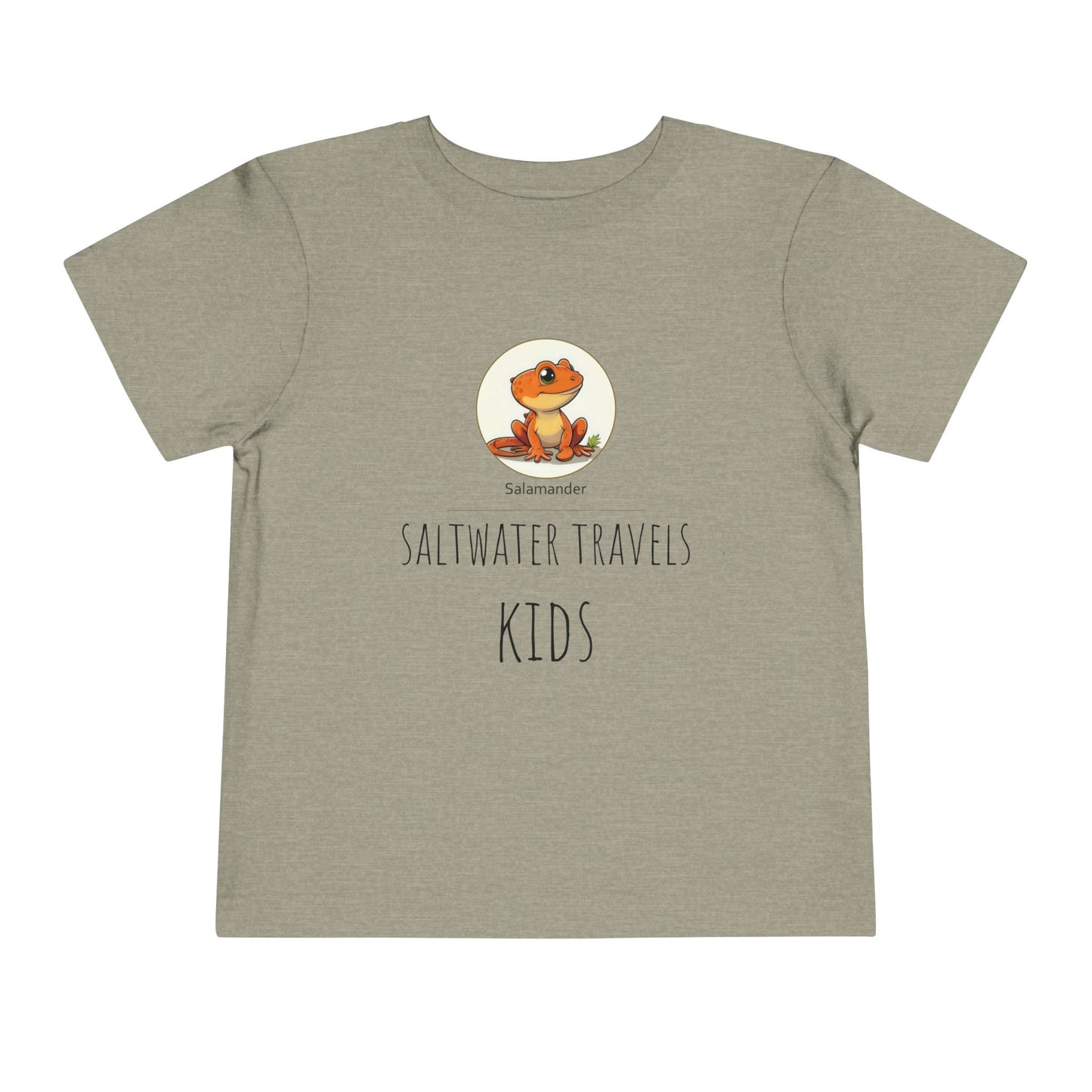 "Saltwater Travels" Toddler Short Sleeve Tee