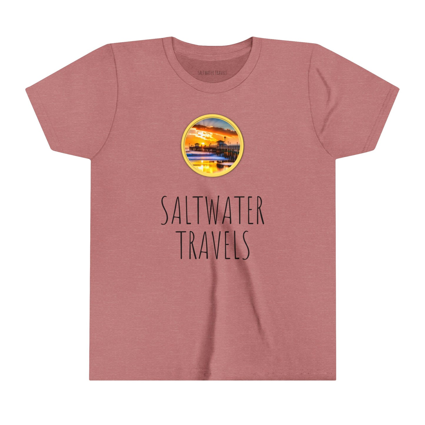 "Saltwater Travels" Youth Short Sleeve Tee