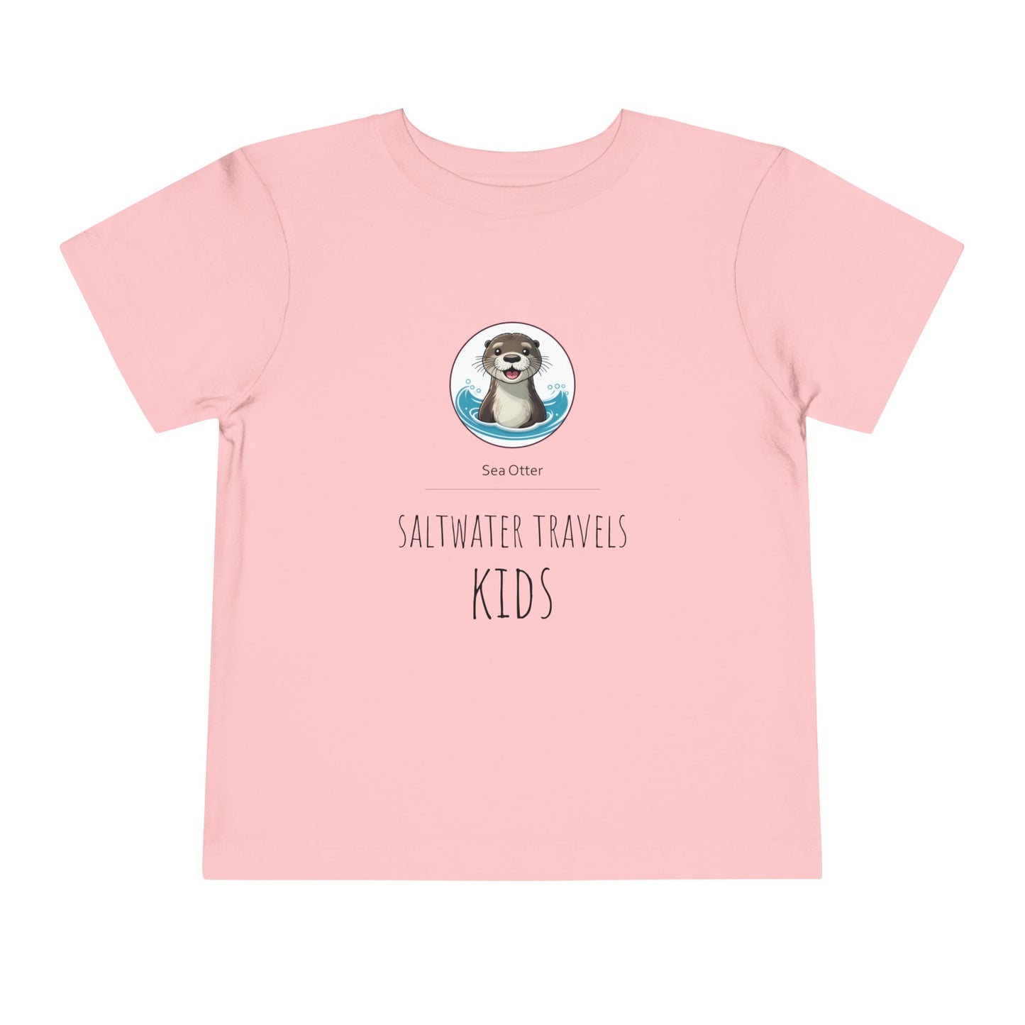 "Saltwater Travels" Toddler Short Sleeve Tee