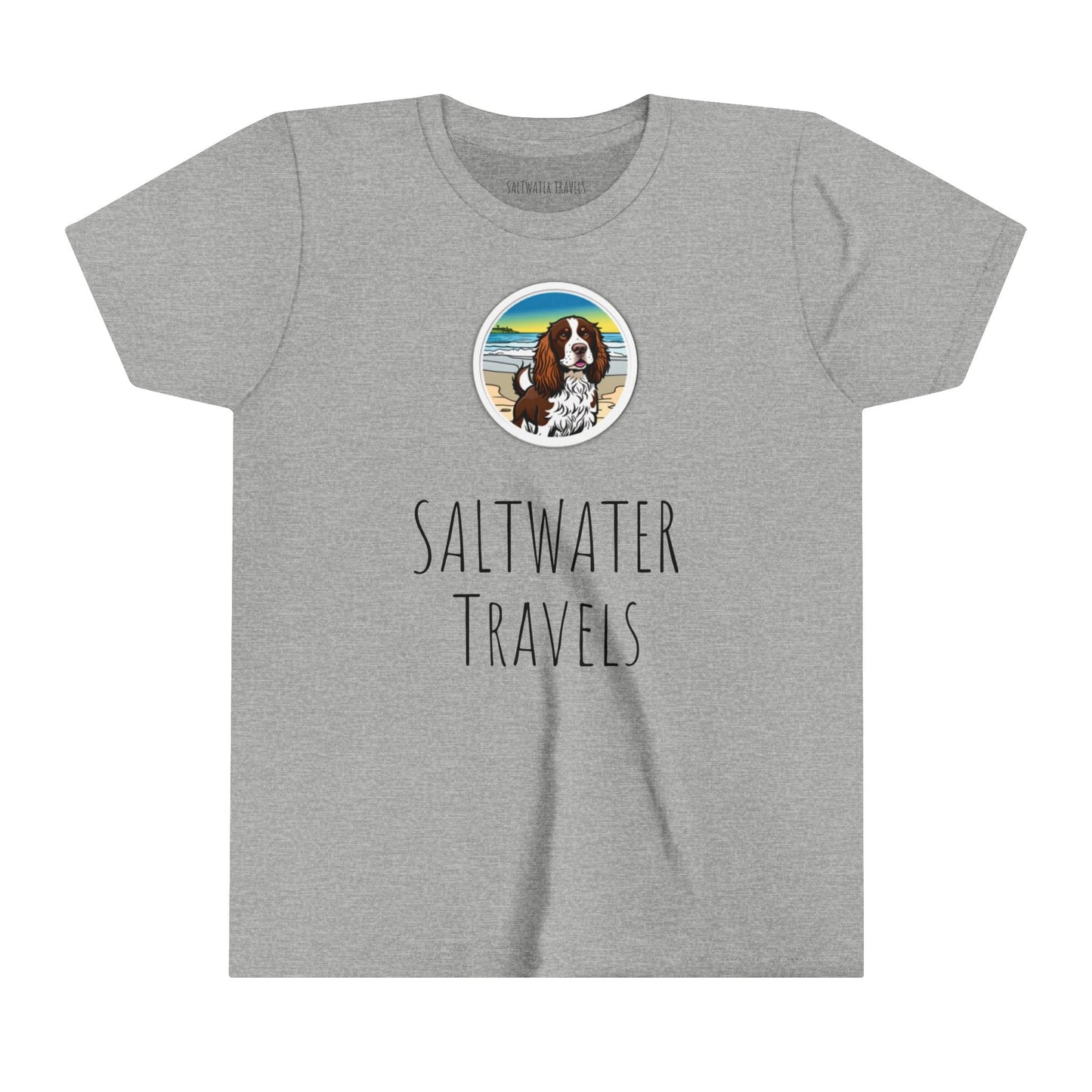 "Saltwater Travels" Youth Short Sleeve Tee