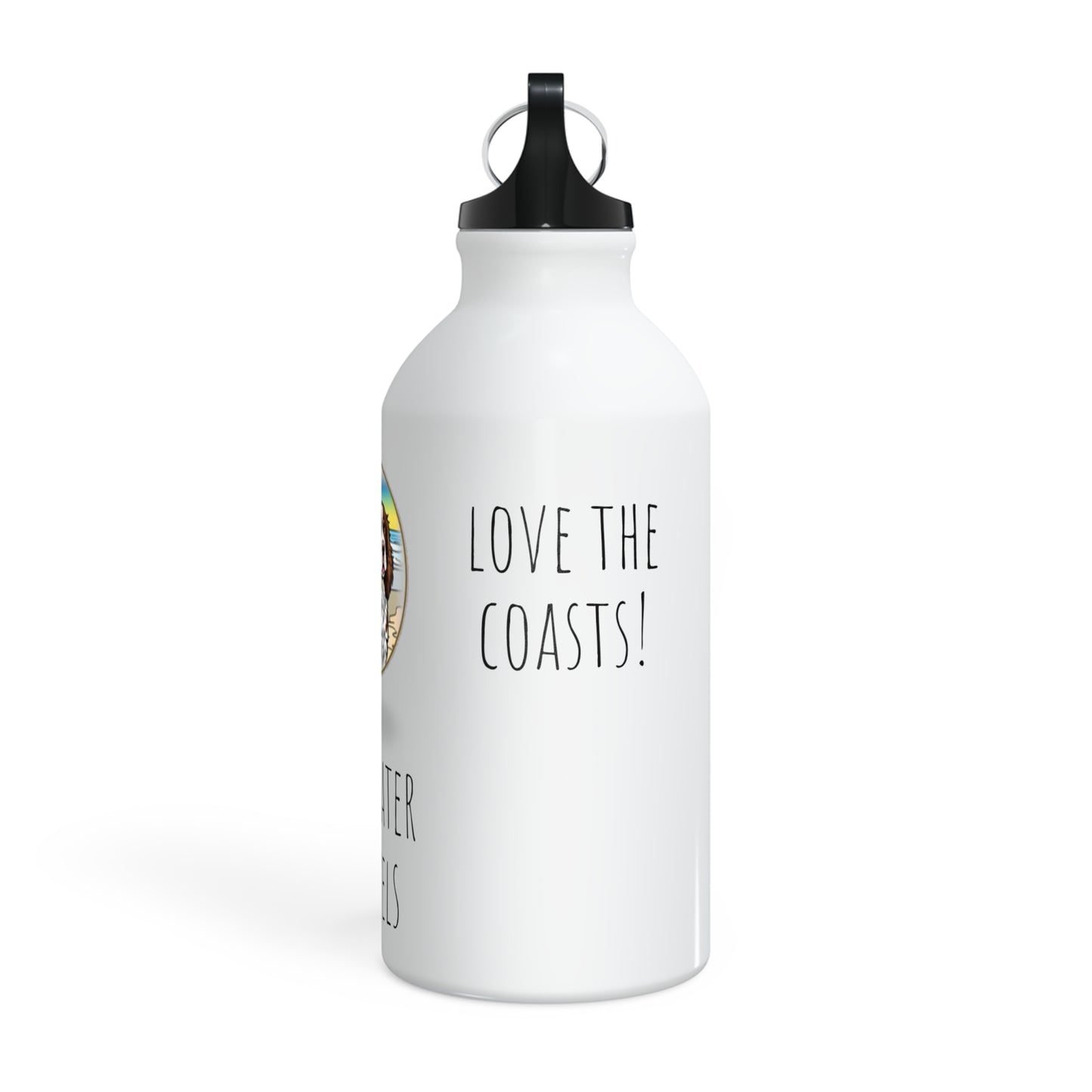 "Saltwater Travels" Dog (Springer) Oregon Sport Bottle - 13.5 oz