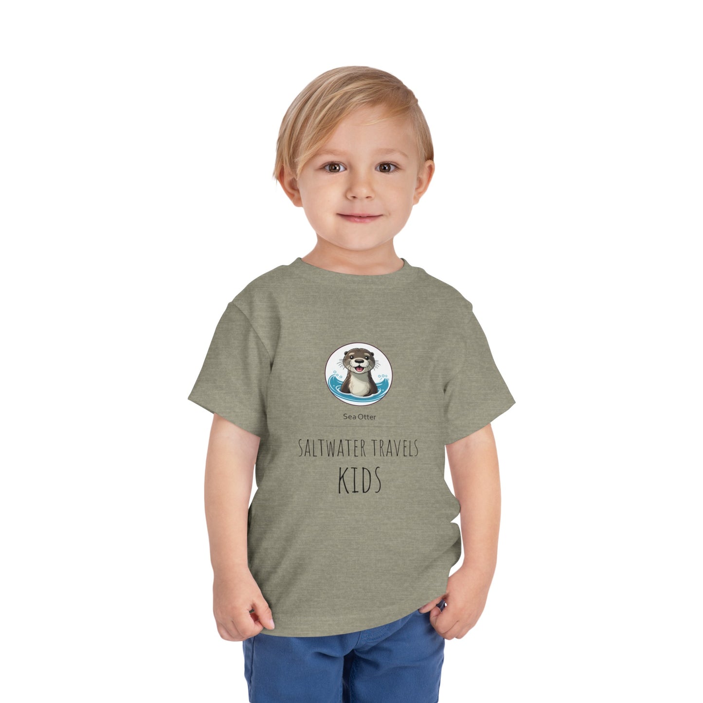 "Saltwater Travels" Toddler Short Sleeve Tee
