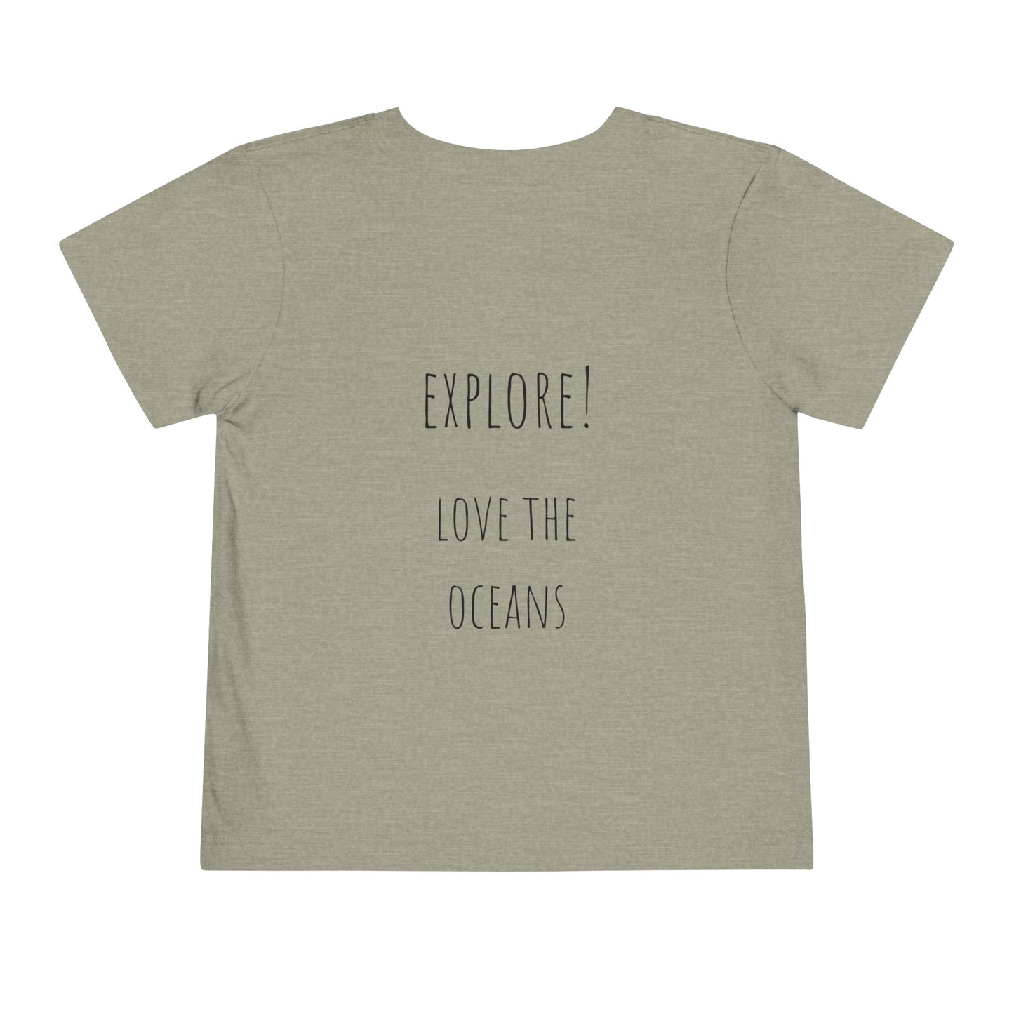 "Saltwater Travels" Toddler Short Sleeve Tee