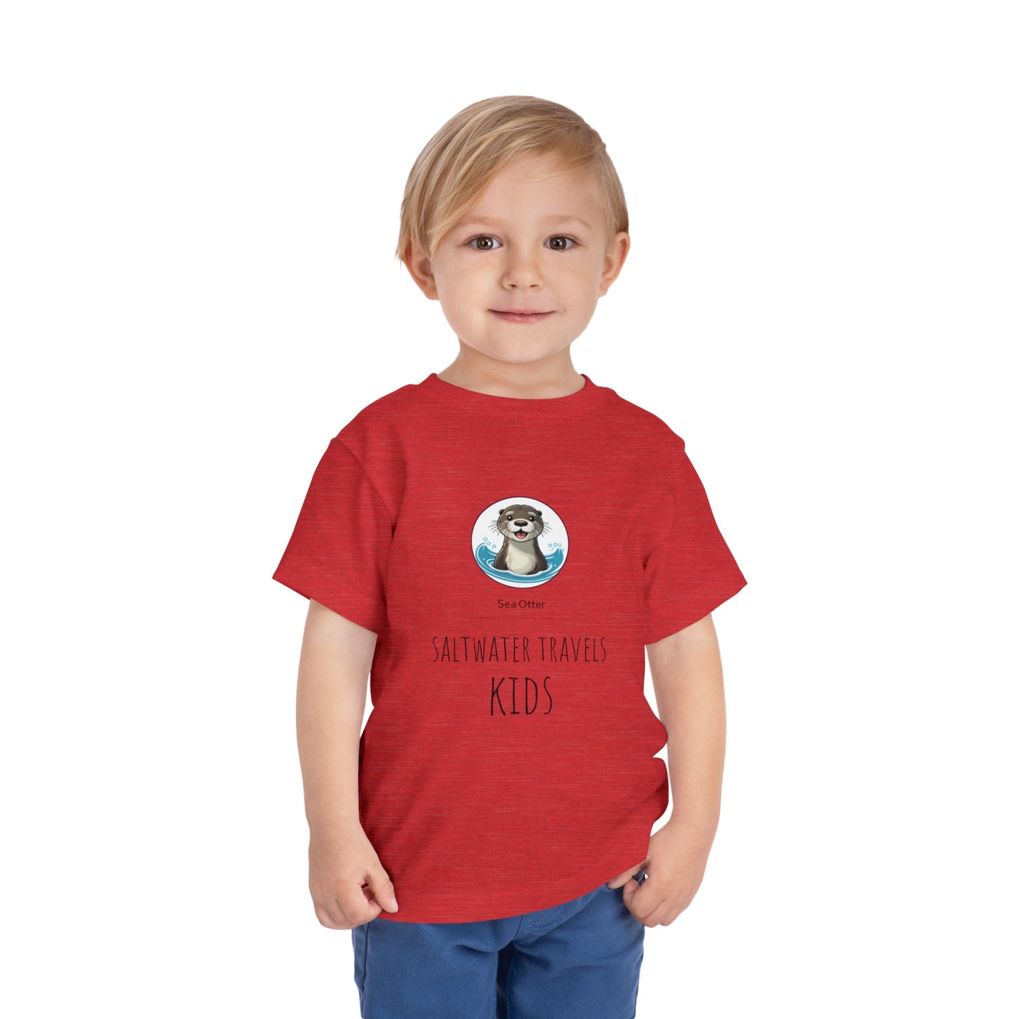 "Saltwater Travels" Toddler Short Sleeve Tee
