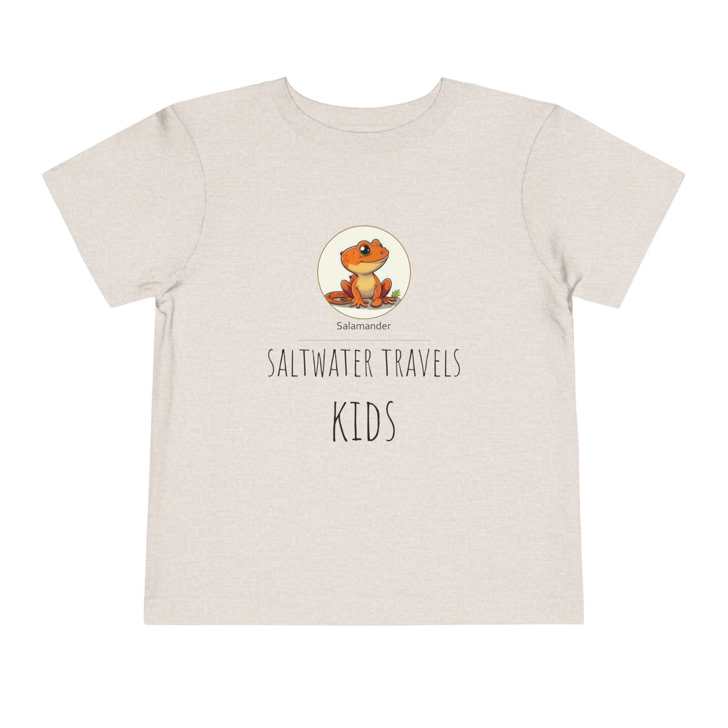 "Saltwater Travels" Toddler Short Sleeve Tee