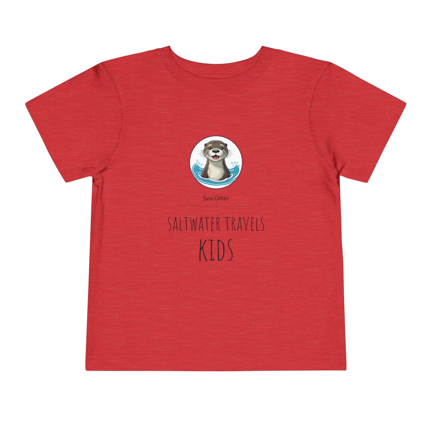 "Saltwater Travels" Toddler Short Sleeve Tee
