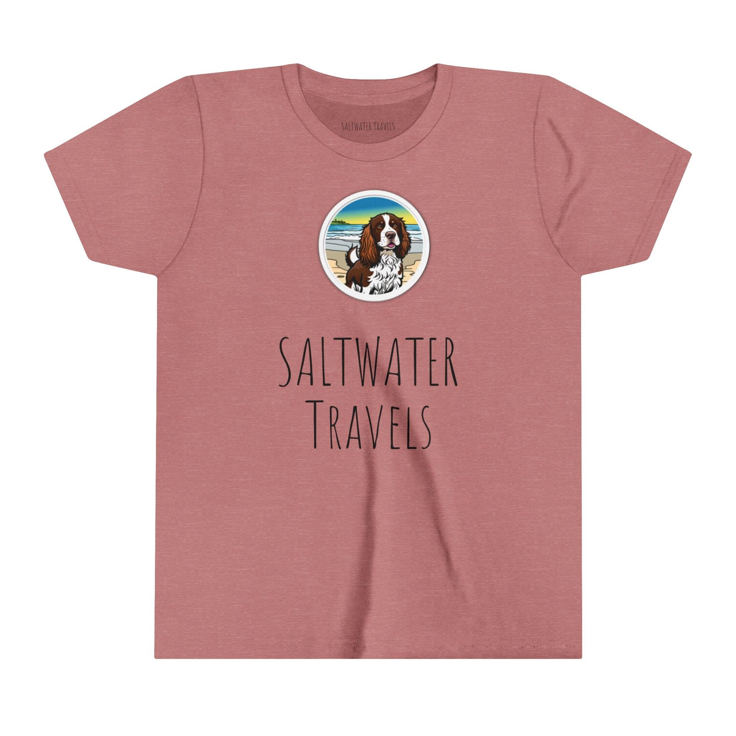 "Saltwater Travels" Youth Short Sleeve Tee
