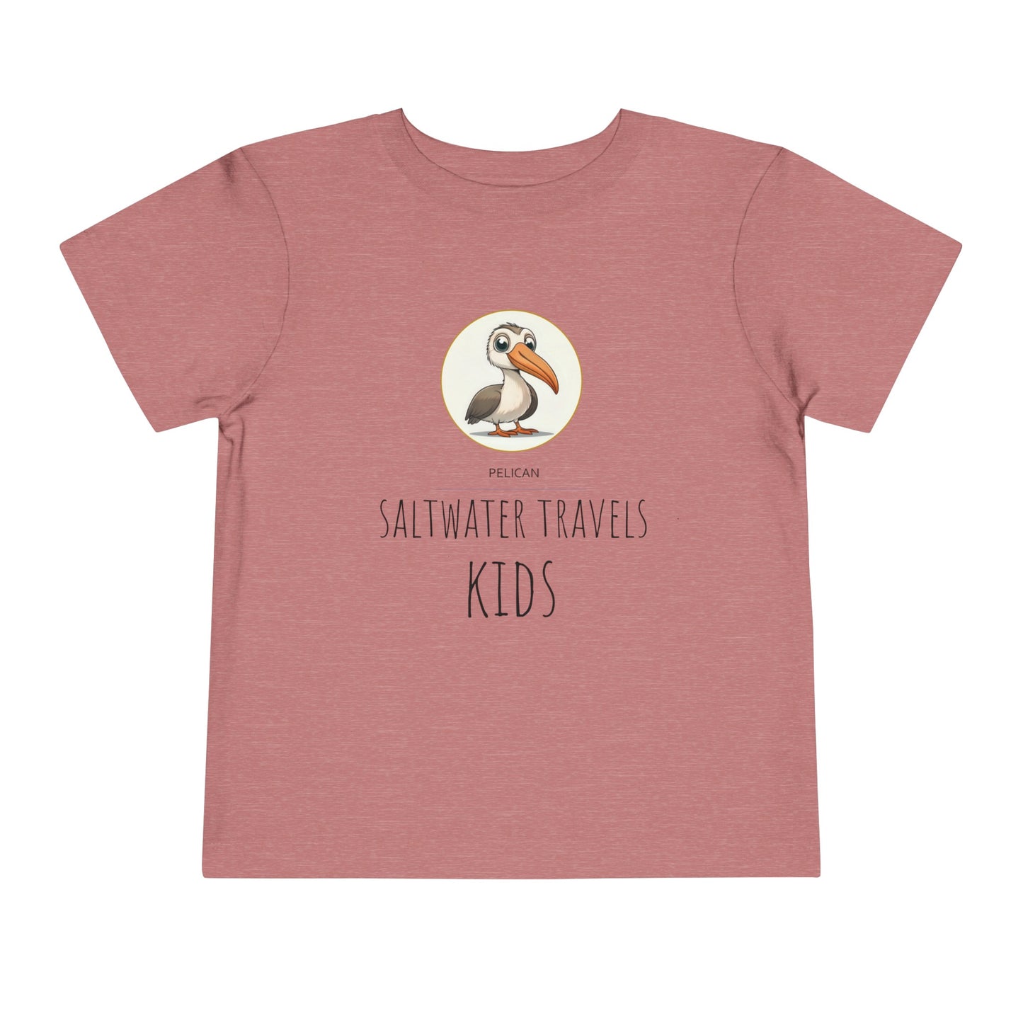 "Saltwater Travels" Toddler Short Sleeve Tee