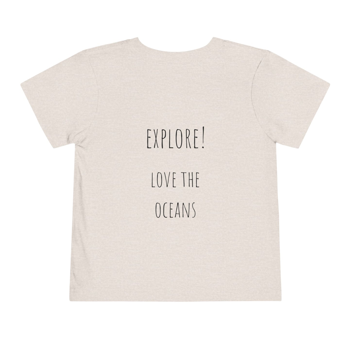 "Saltwater Travels" Toddler Short Sleeve Tee