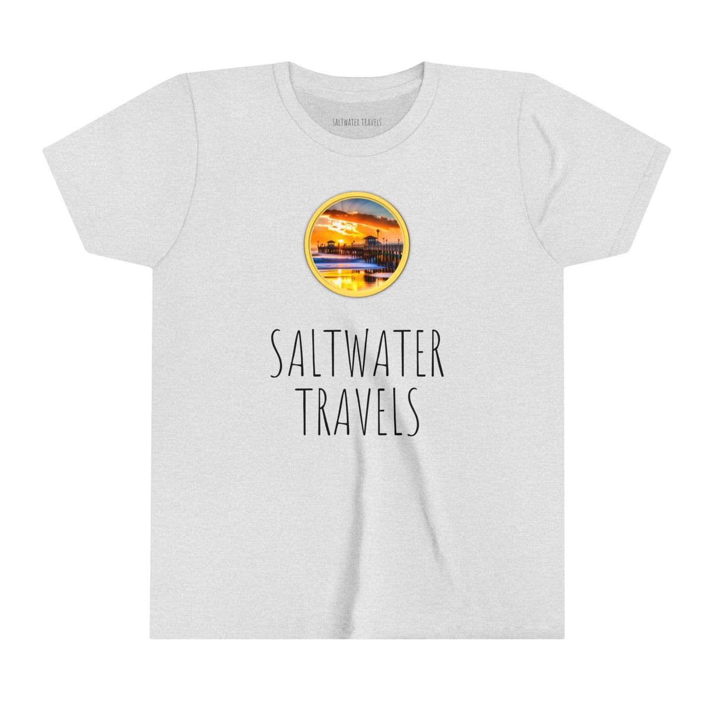 "Saltwater Travels" Youth Short Sleeve Tee