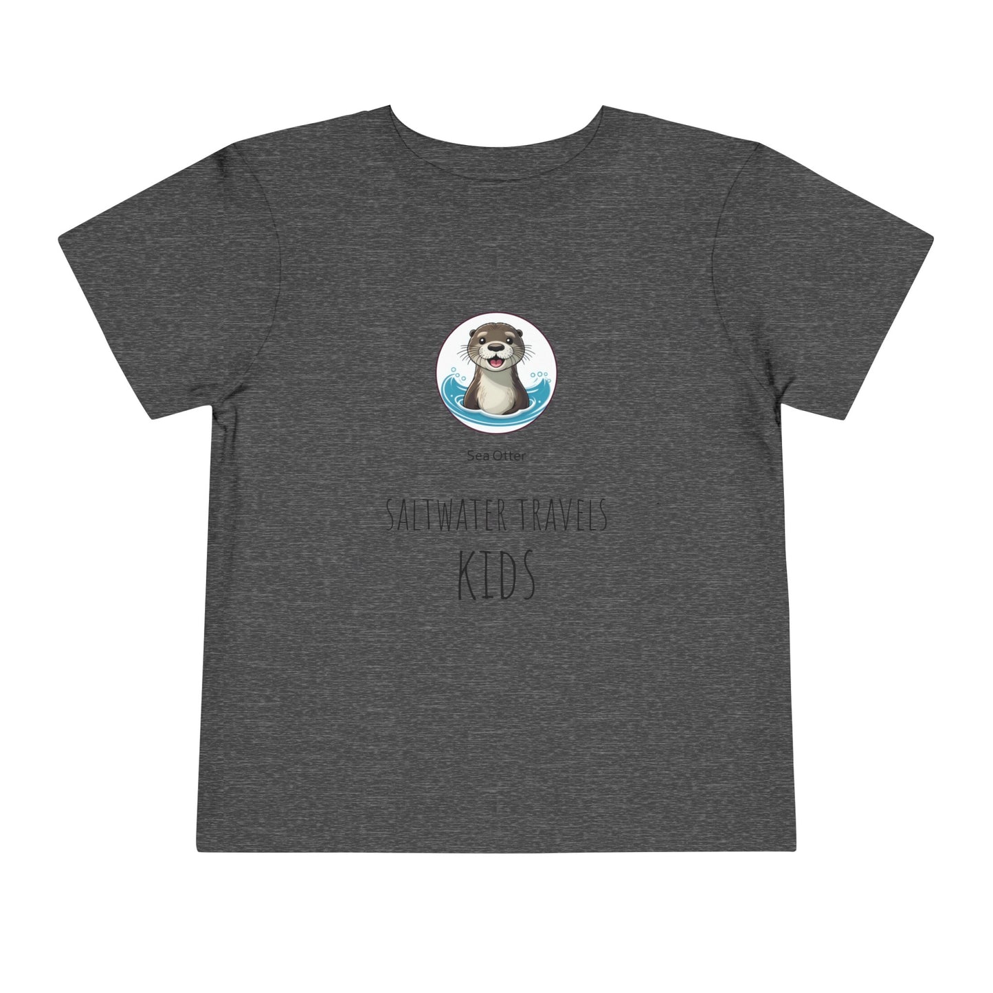 "Saltwater Travels" Toddler Short Sleeve Tee
