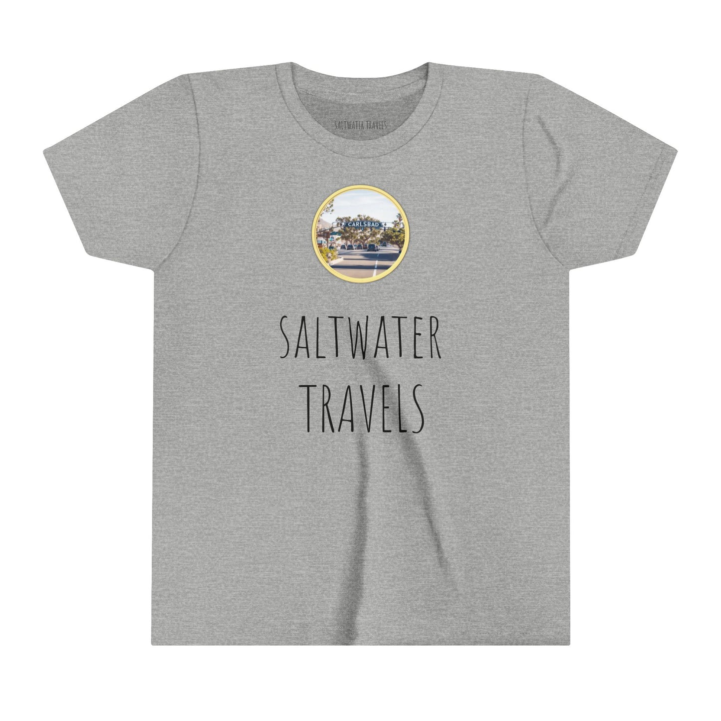 "Saltwater Travels" Youth Short Sleeve Tee