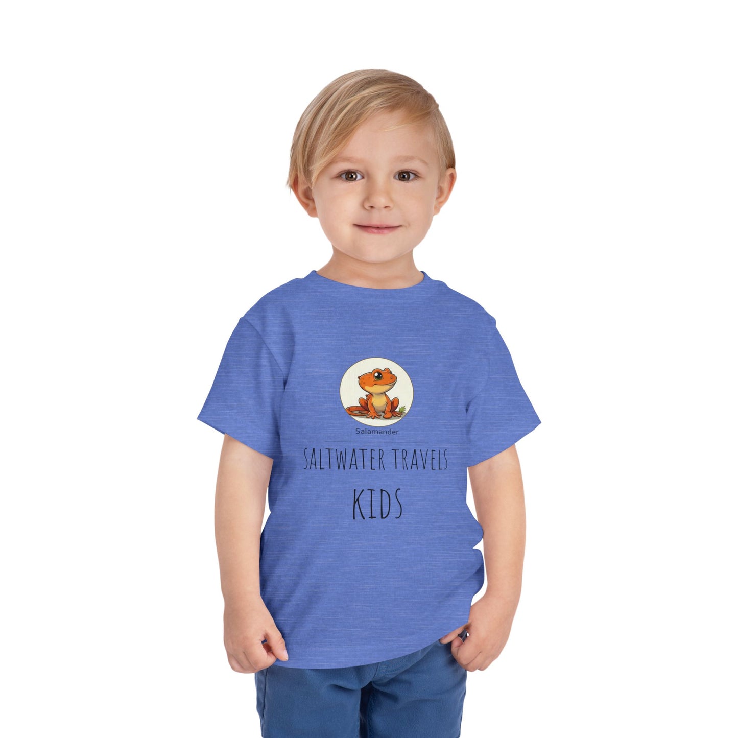"Saltwater Travels" Toddler Short Sleeve Tee