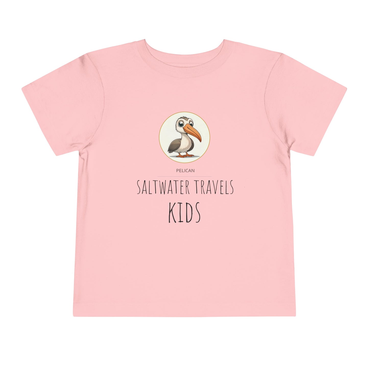 "Saltwater Travels" Toddler Short Sleeve Tee