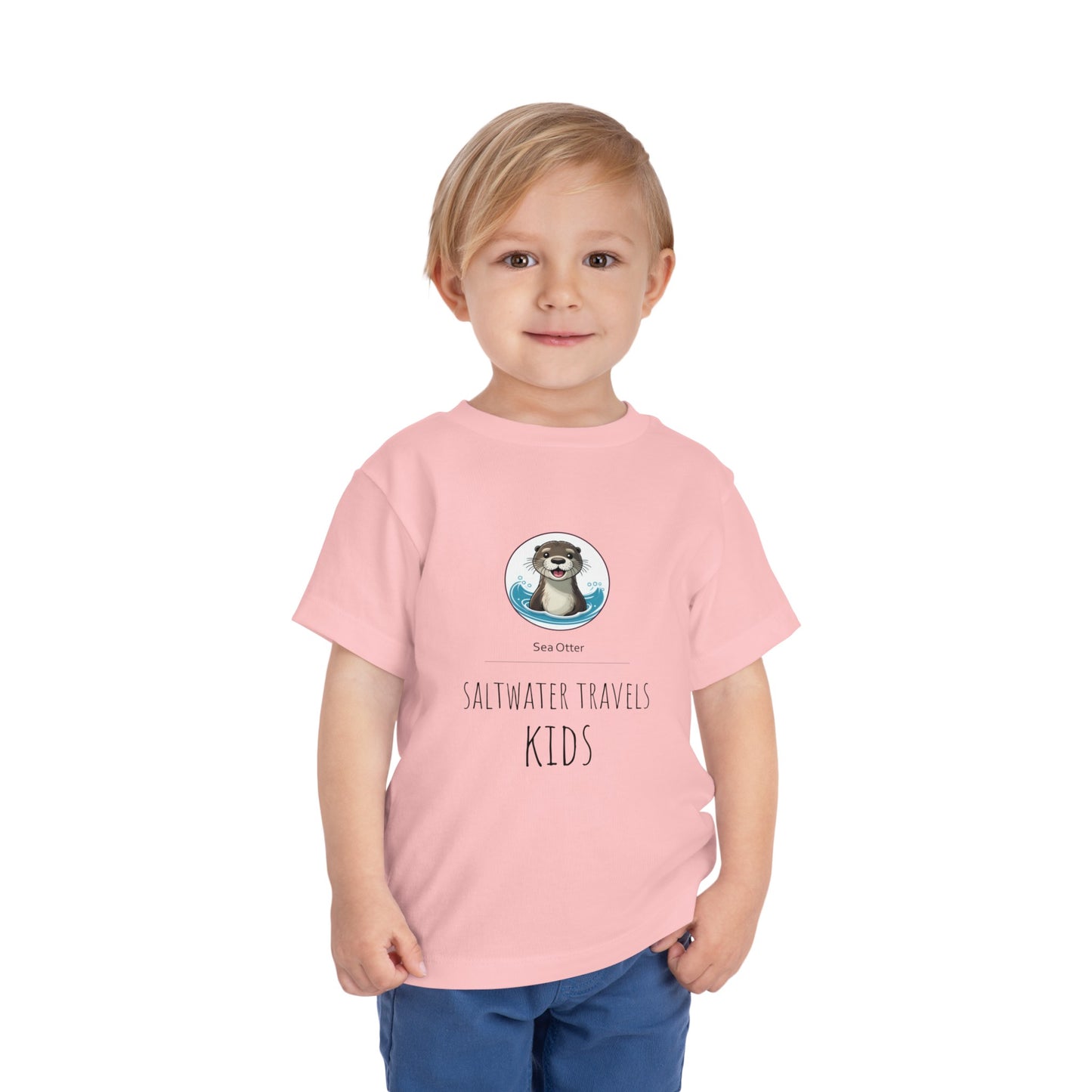 "Saltwater Travels" Toddler Short Sleeve Tee