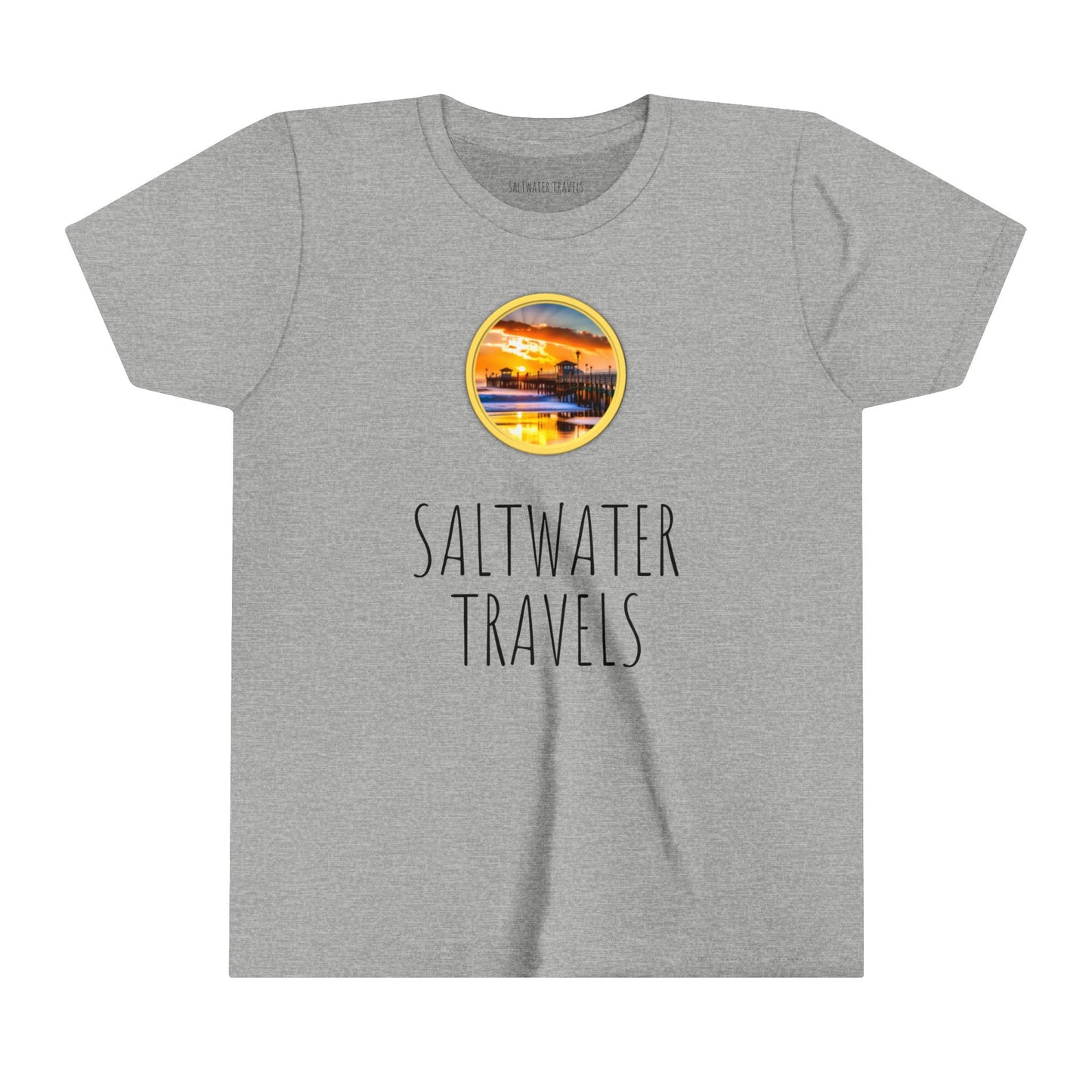 "Saltwater Travels" Youth Short Sleeve Tee