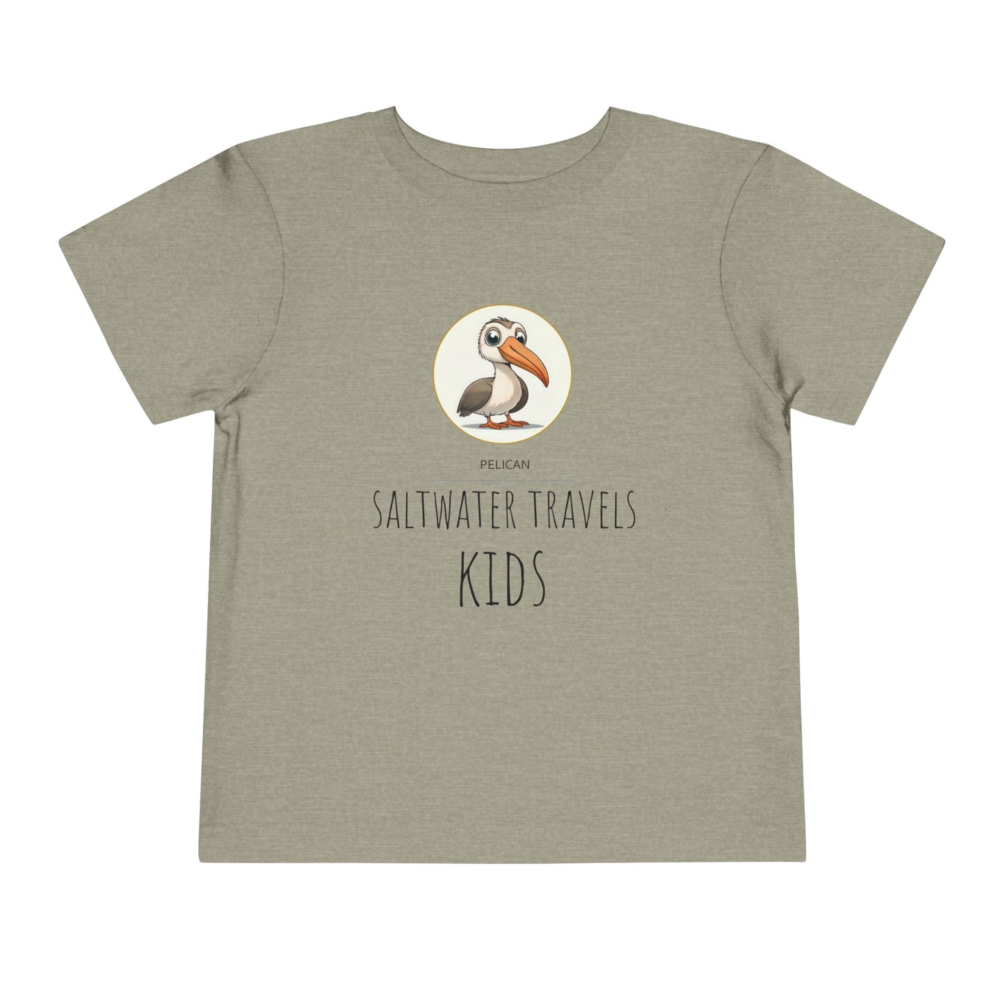 "Saltwater Travels" Toddler Short Sleeve Tee