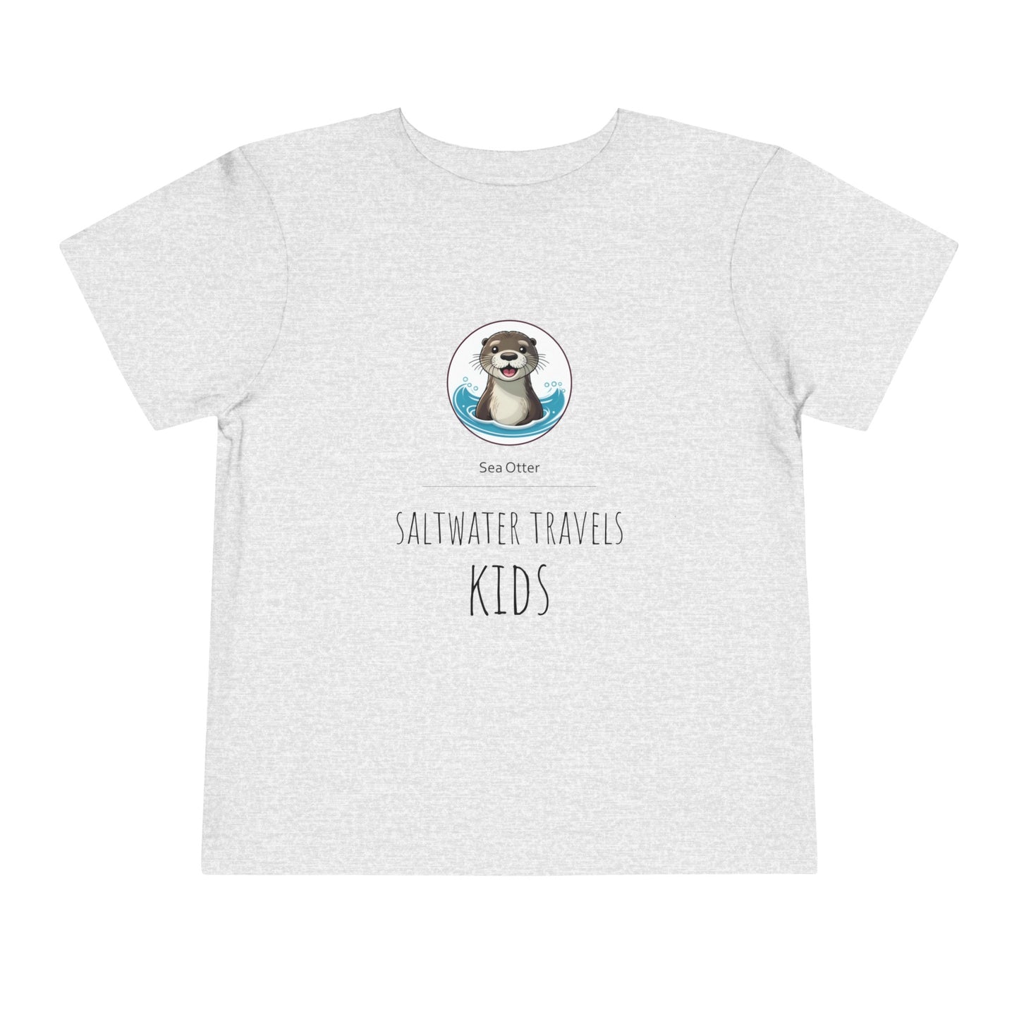 "Saltwater Travels" Toddler Short Sleeve Tee