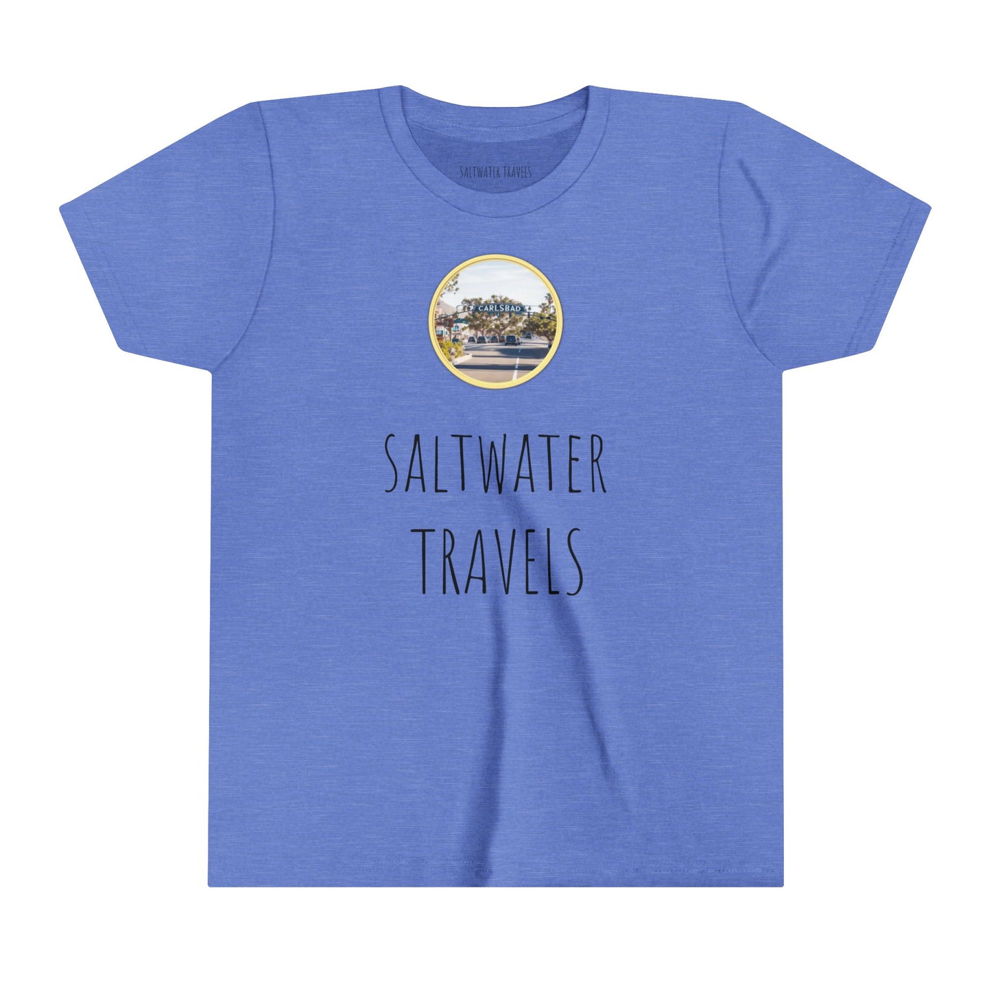 "Saltwater Travels" Youth Short Sleeve Tee
