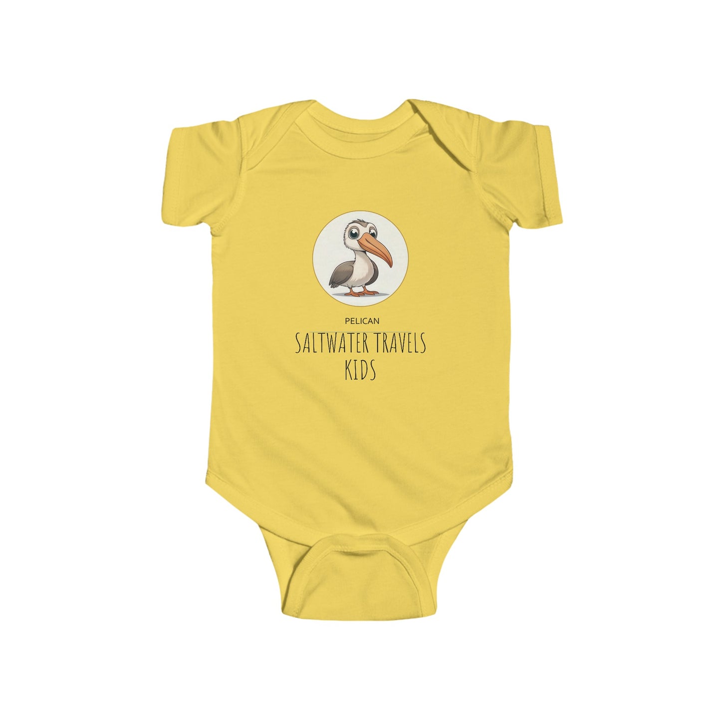 "Saltwater Travels" Infant Fine Jersey Bodysuit