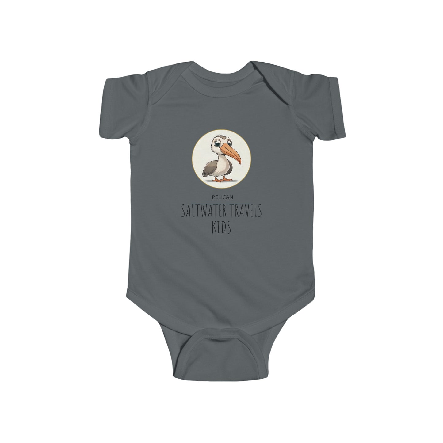 "Saltwater Travels" Infant Fine Jersey Bodysuit