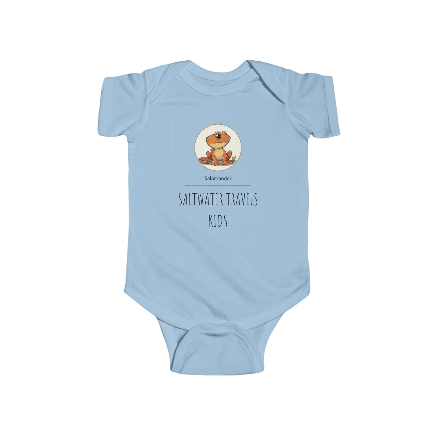 "Saltwater Travels" Infant Fine Jersey Bodysuit