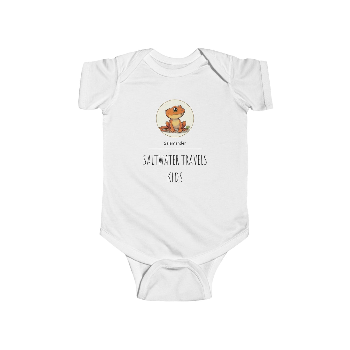 "Saltwater Travels" Infant Fine Jersey Bodysuit