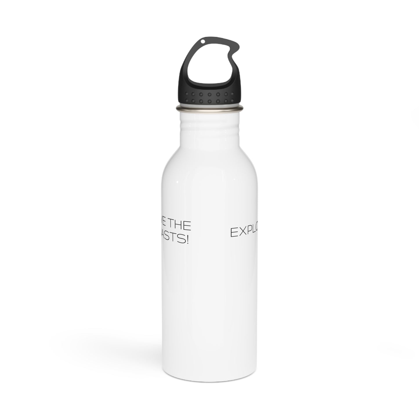 "Saltwater Travels" Bicycle Stainless Steel Water Bottle