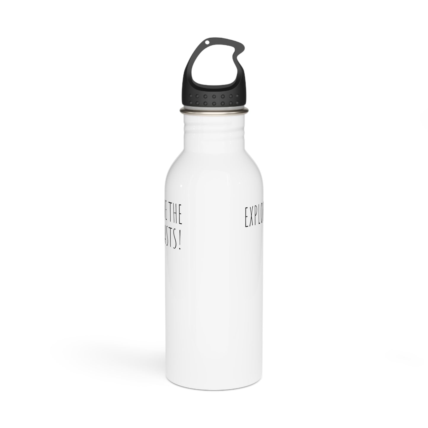 "Saltwater Travels" Sea Otter Stainless Steel Water Bottle